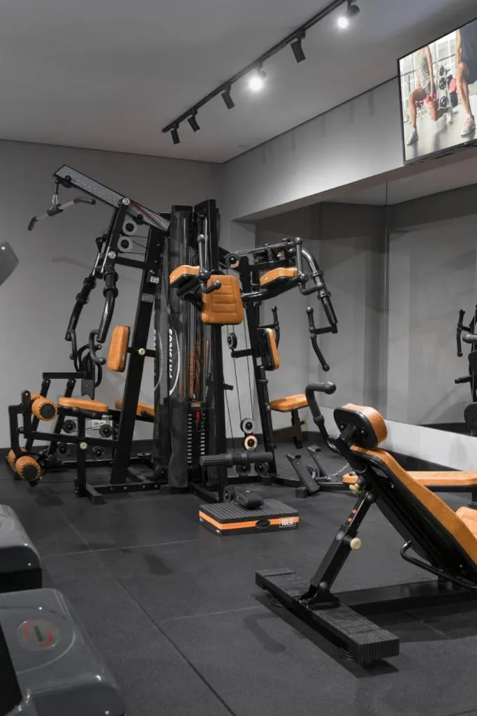 Fitness centre/facilities in Araçatuba Plaza Hotel