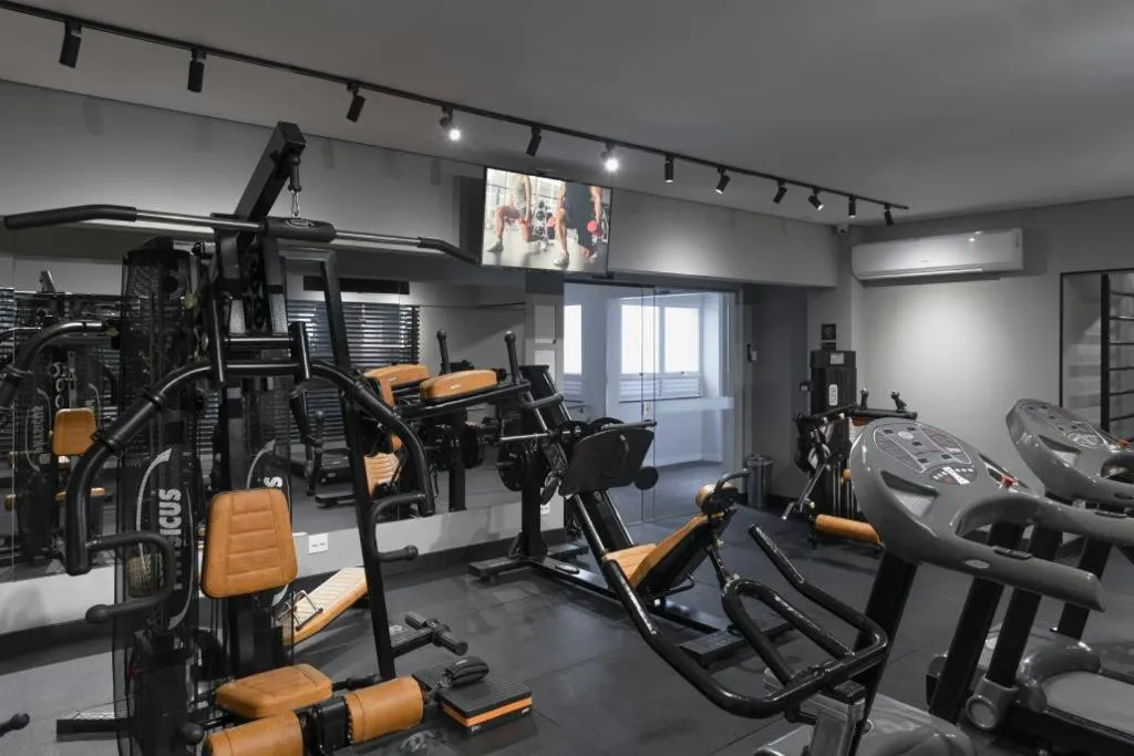 Fitness centre/facilities in Araçatuba Plaza Hotel