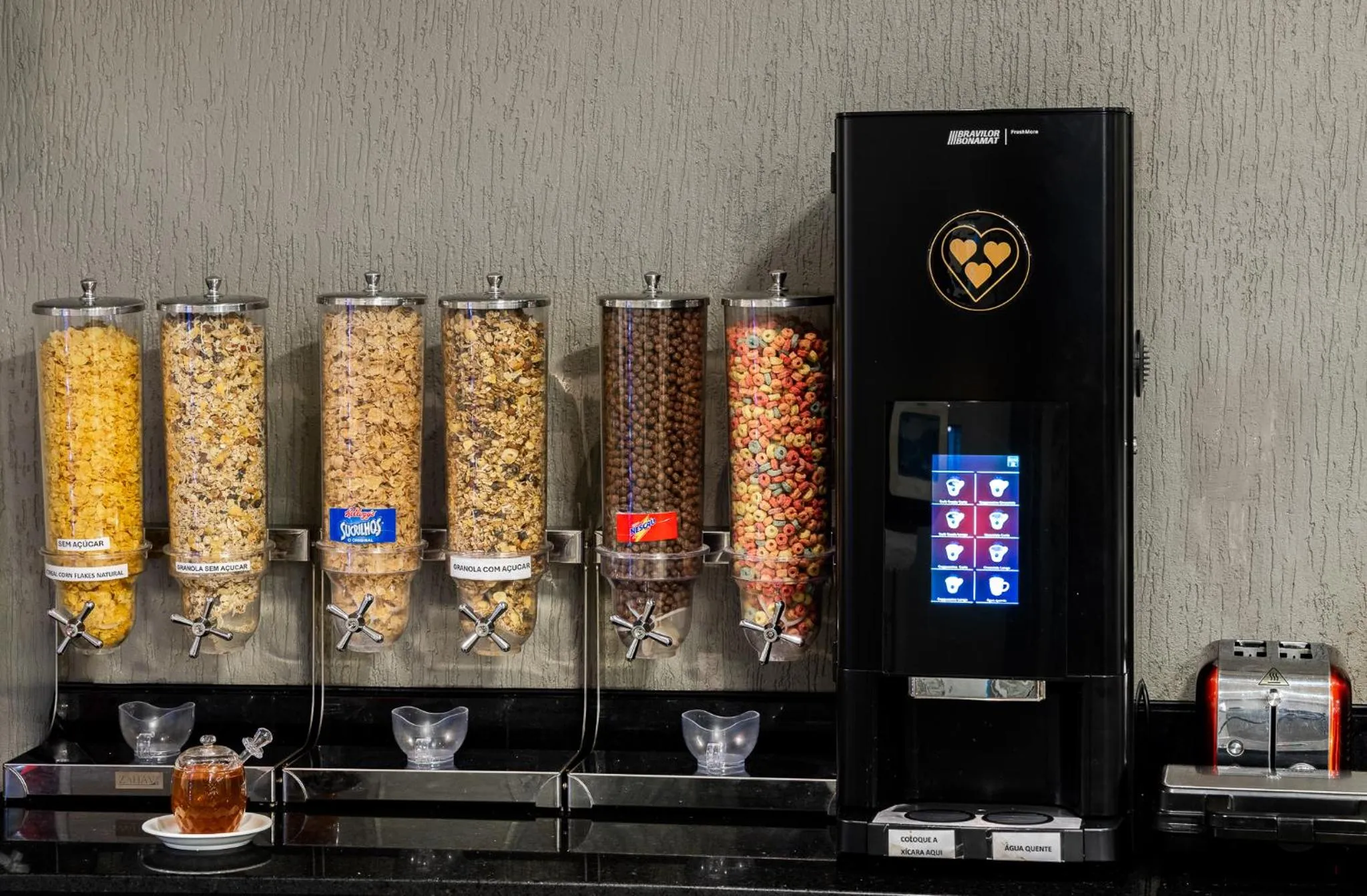 Breakfast in Araçatuba Plaza Hotel