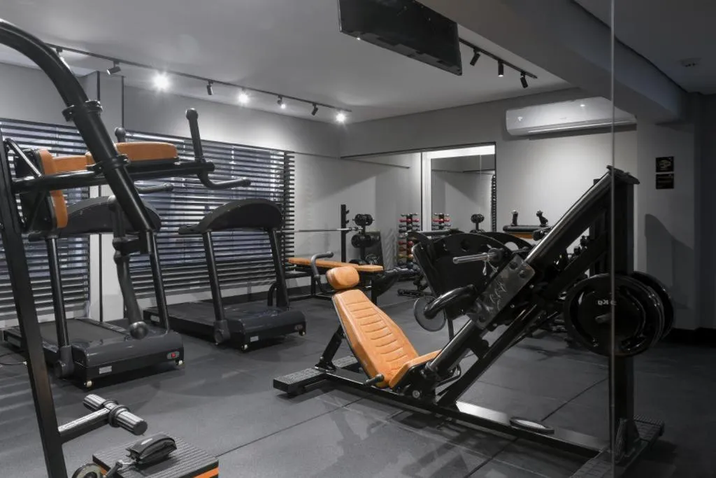 Fitness centre/facilities in Araçatuba Plaza Hotel