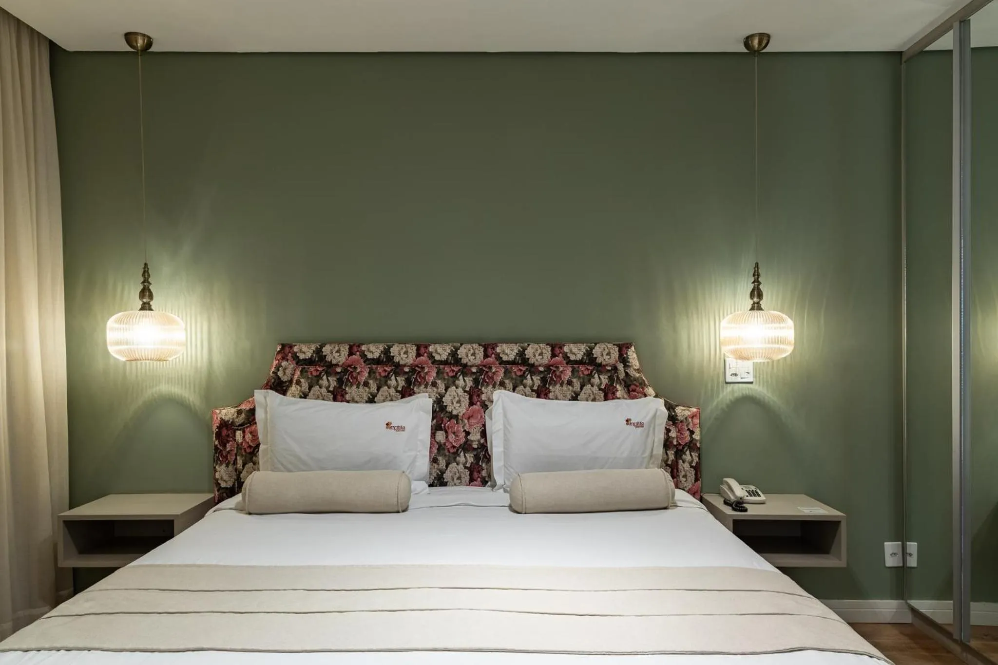 Bed in Araçatuba Plaza Hotel