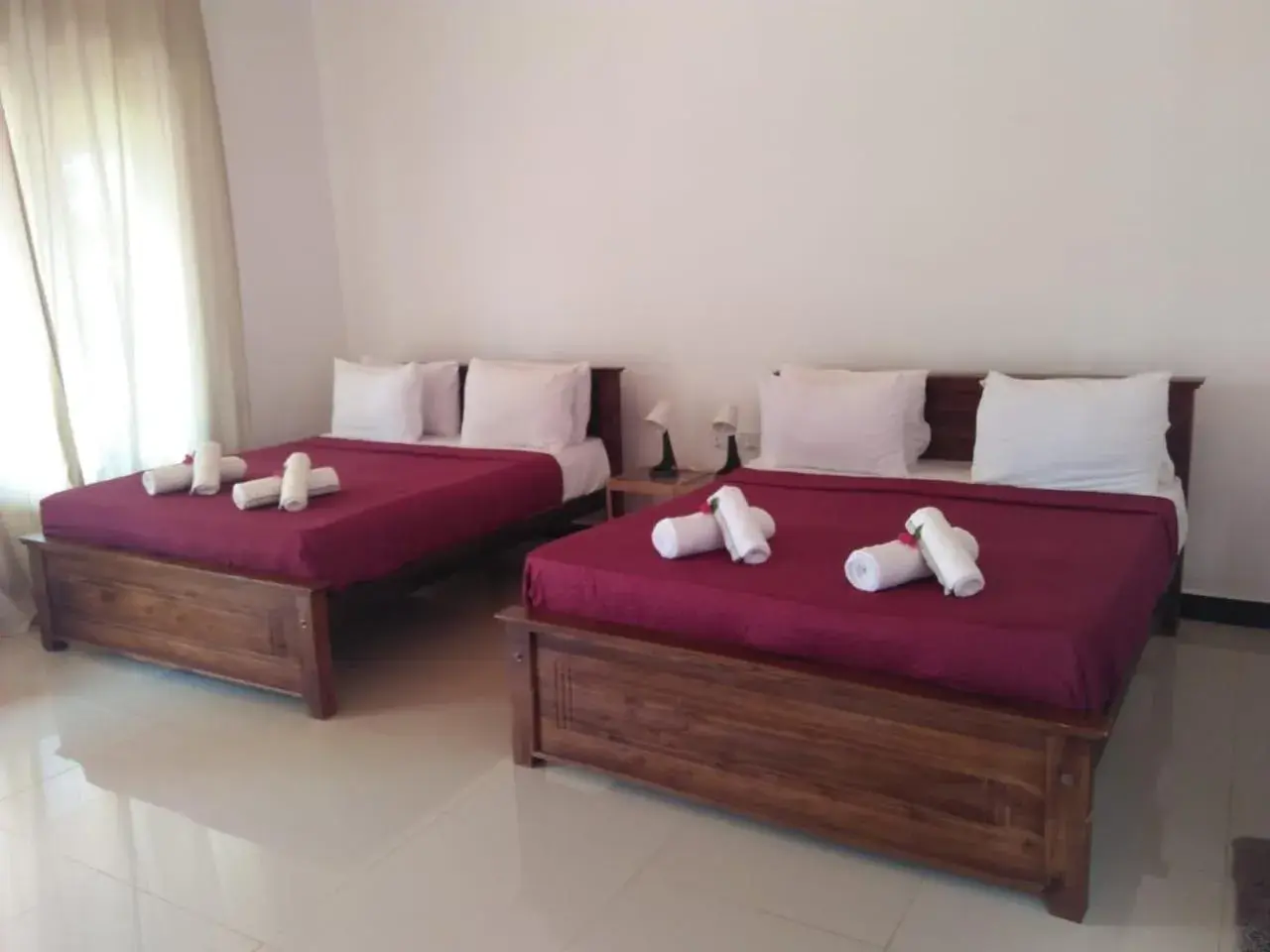 Quadruple Room with Garden View in ITALIAN GUEST Quadruple Room with Garden View in ITALIAN GUEST