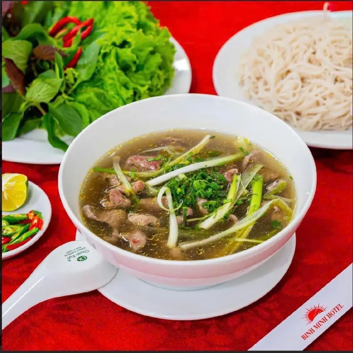 Breakfast in Bình Minh Hotel Breakfast in Bình Minh Hotel