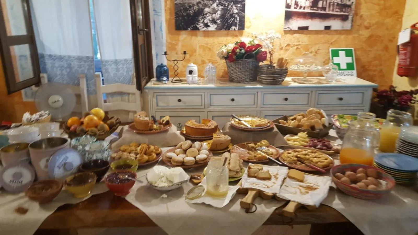 Breakfast in Ecoparco Neulè