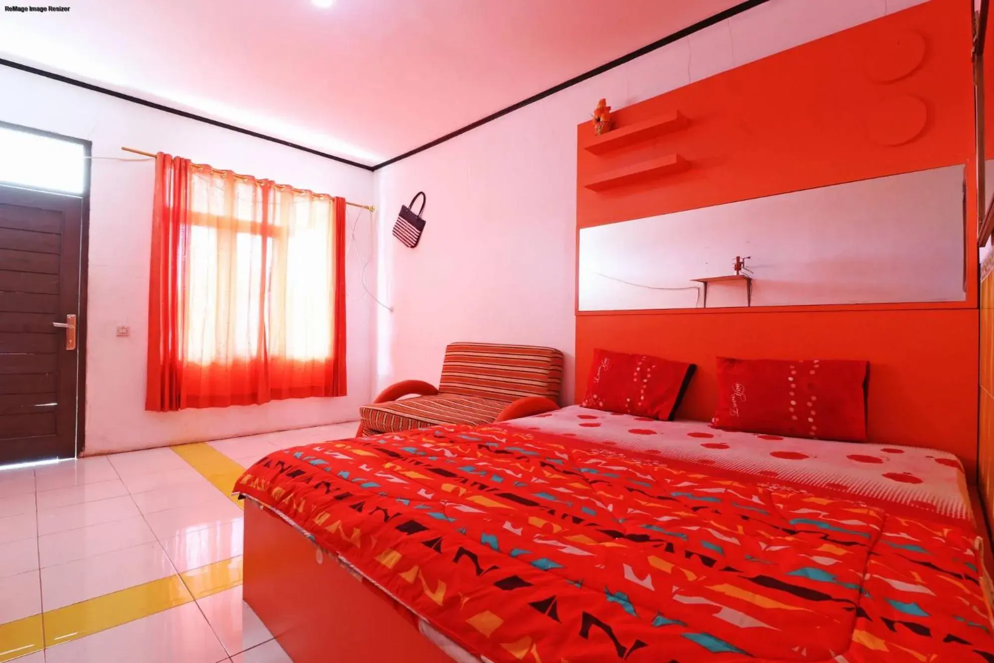 Bed in Hotel Agung Permata Artha Bed in Hotel Agung Permata Artha