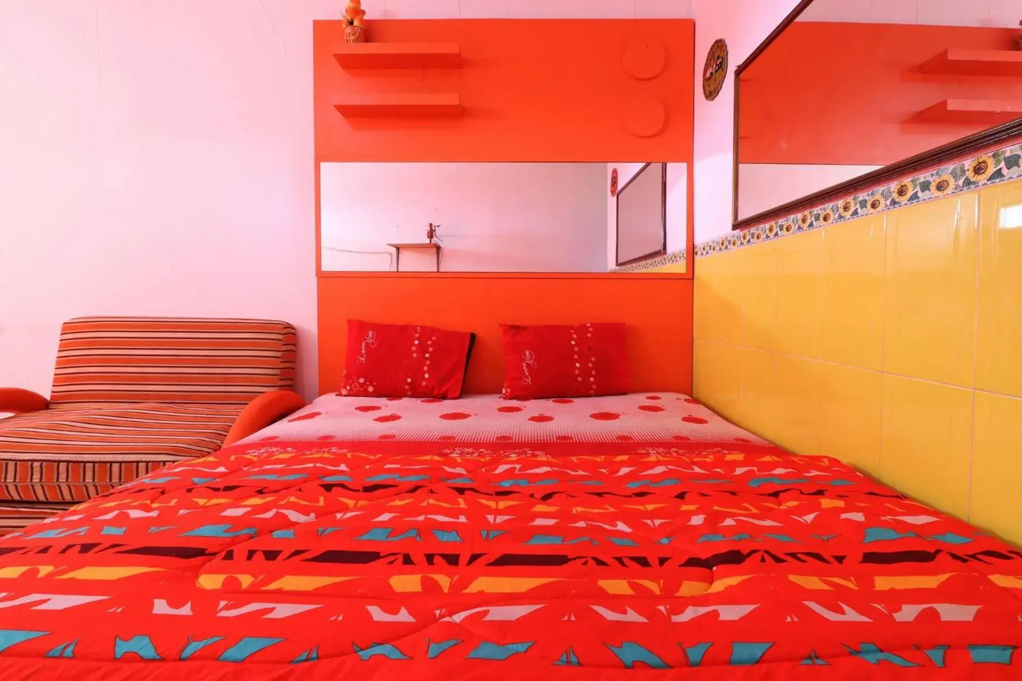 Bed in Hotel Agung Permata Artha Bed in Hotel Agung Permata Artha