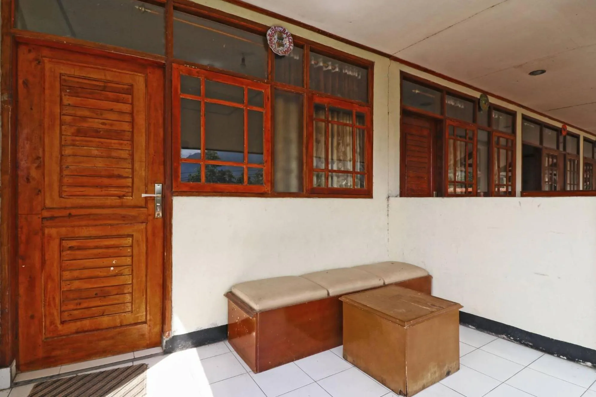 Seating area in Hotel Agung Permata Artha