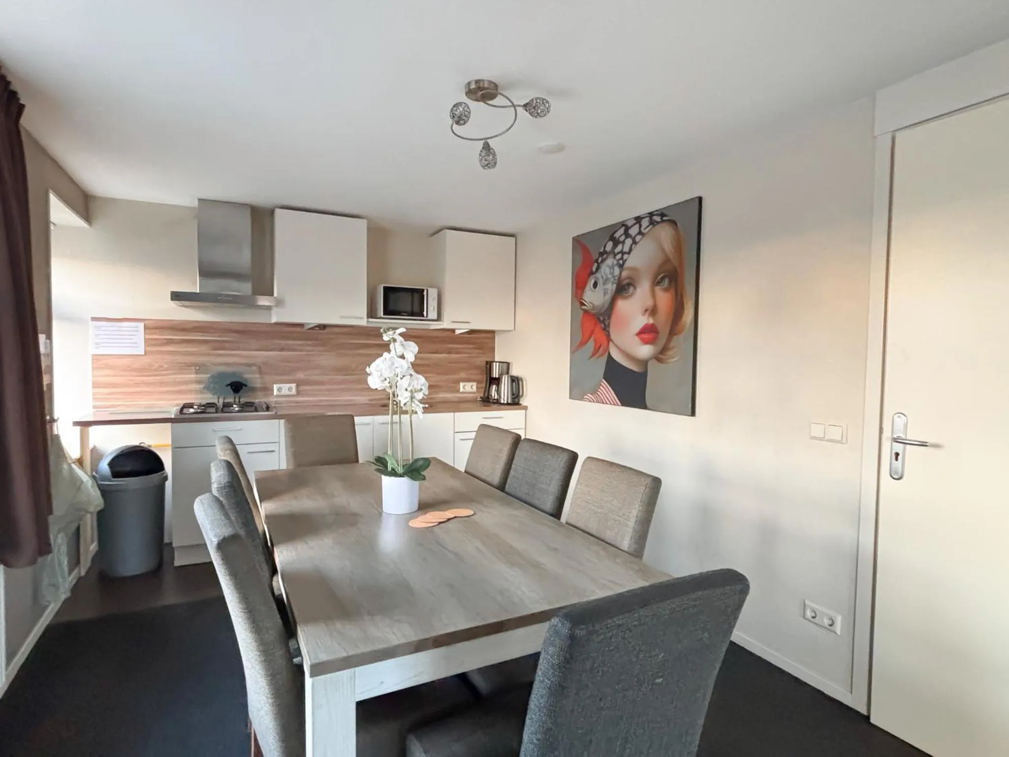 TV and multimedia in VISSERSLUST Rooms, Apartments and Houseboats