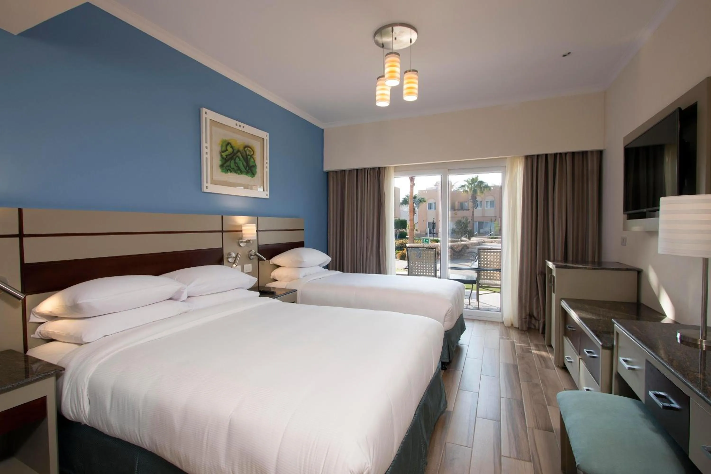 Photo of the whole room, Bed in Swiss Inn Resort Hurghada