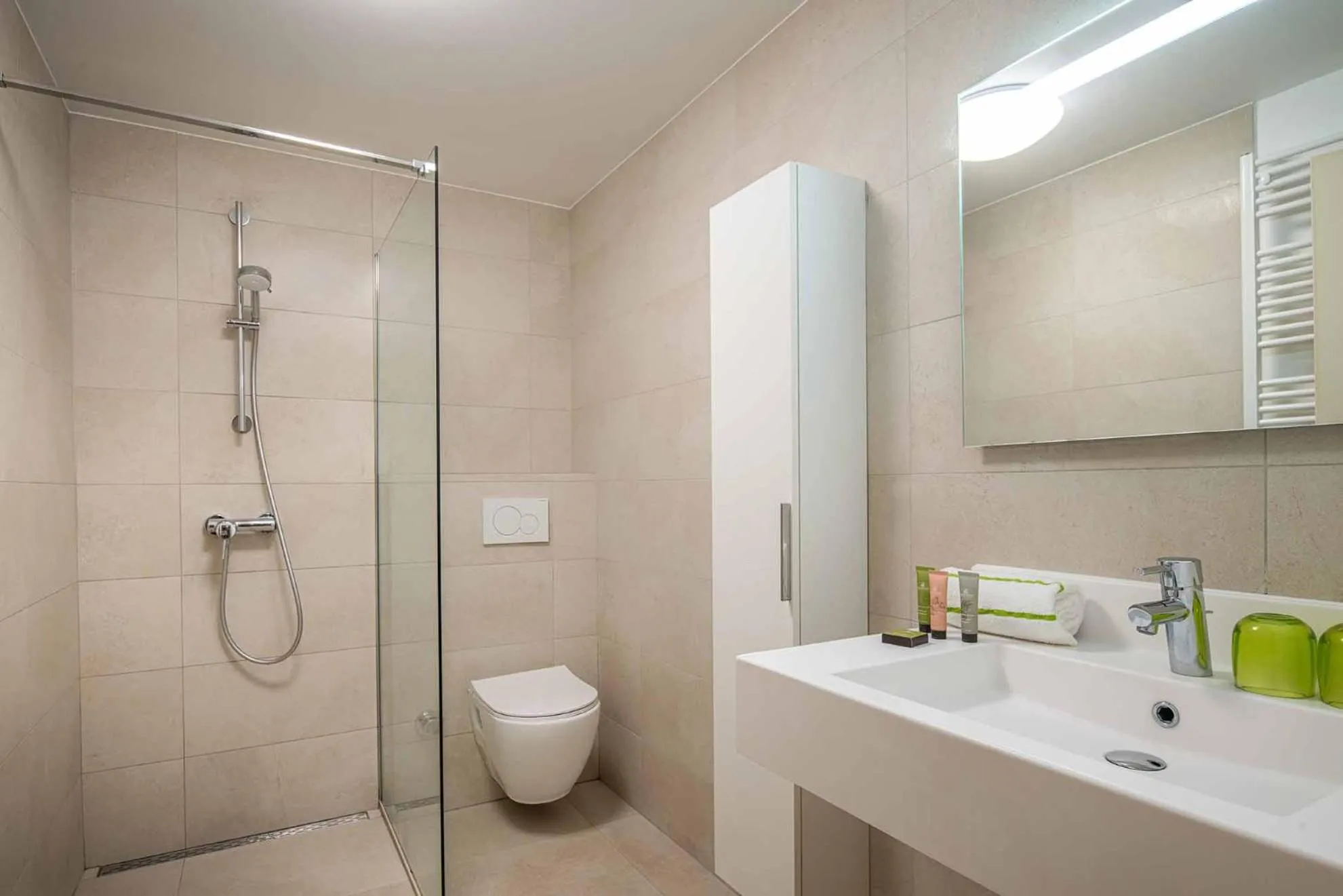 Bathroom in Thon Residence Florence Aparthotel