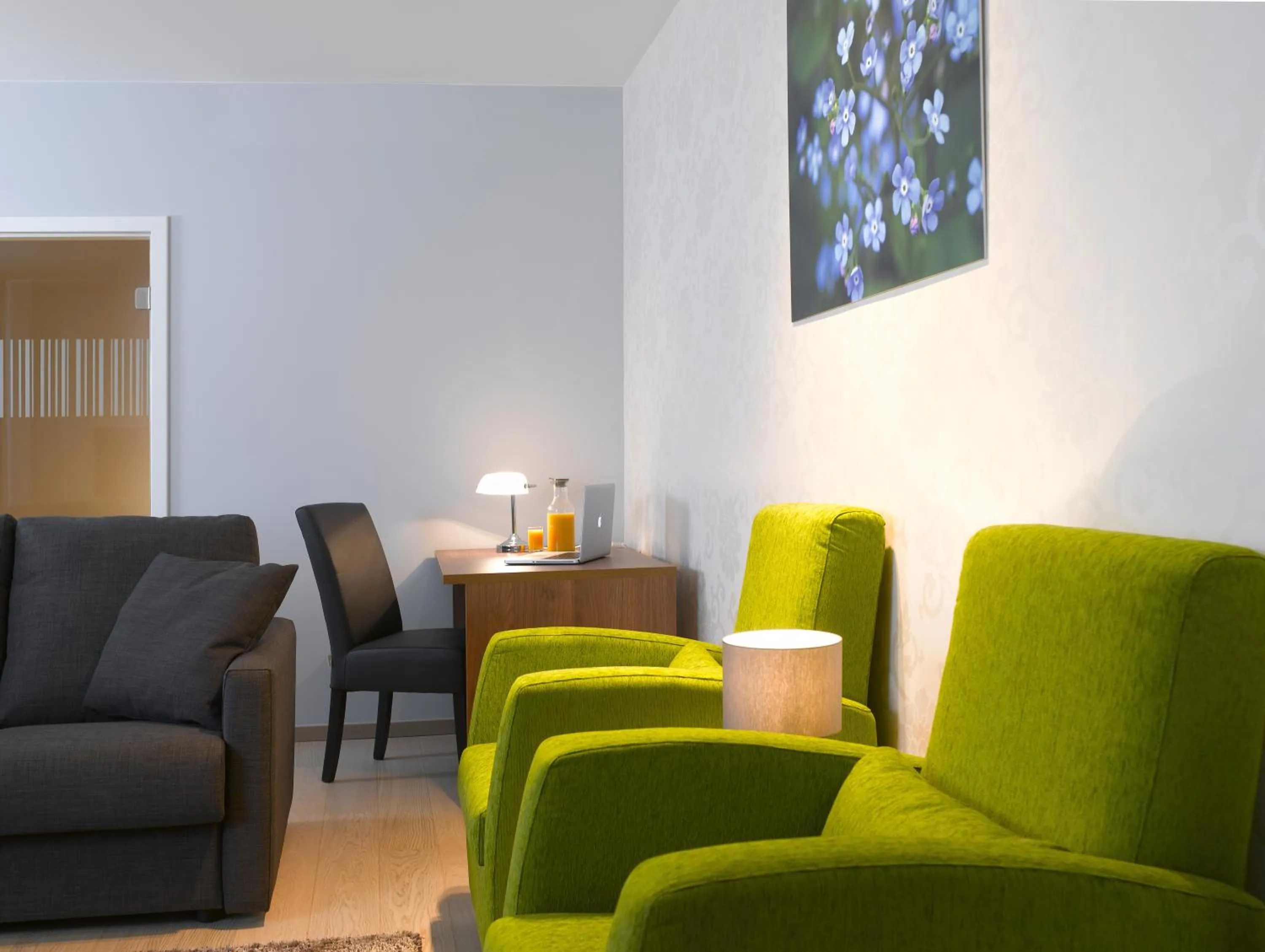 Living room in Thon Residence Florence Aparthotel