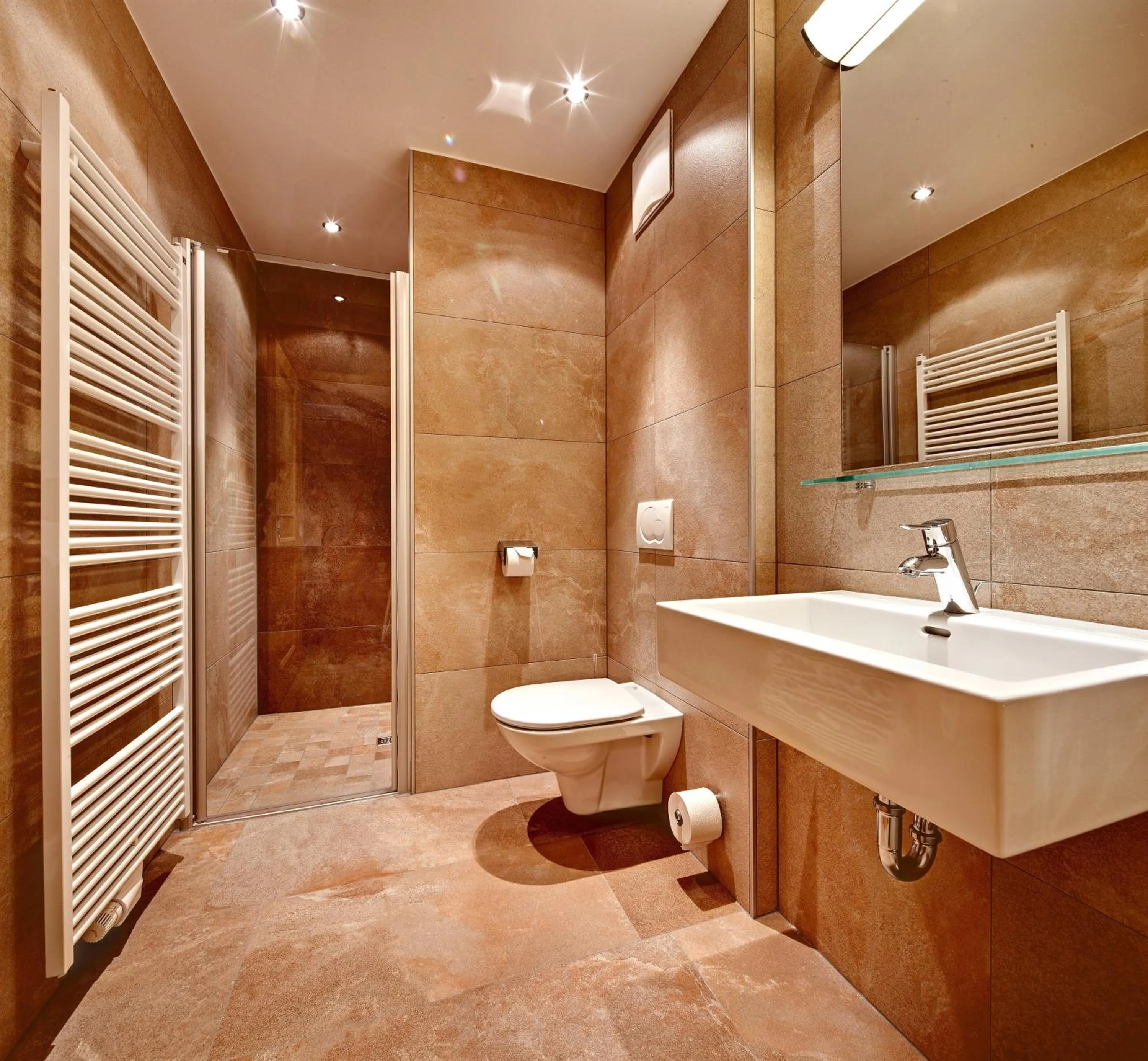 Shower in Gerlos Mountain Estate