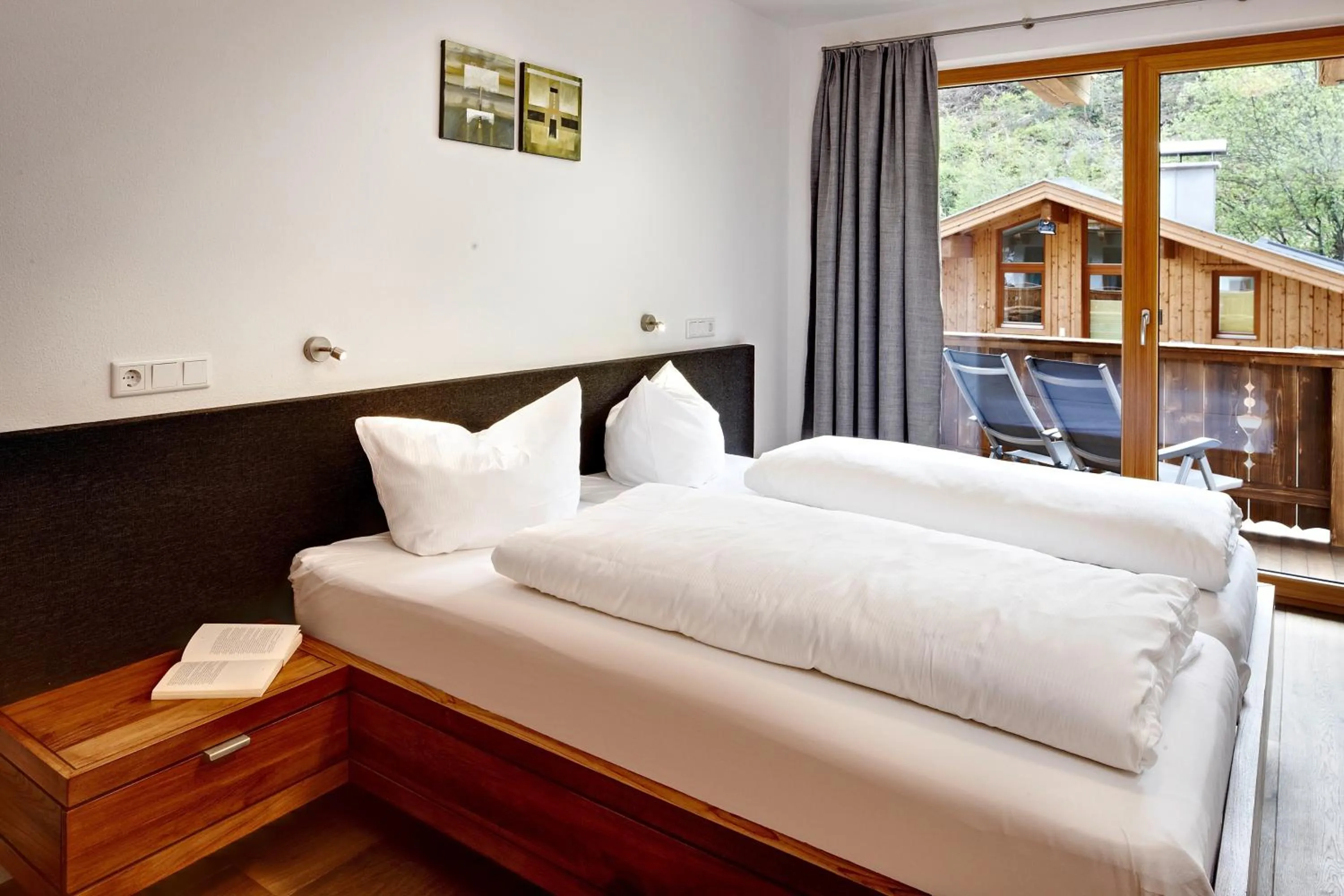 Bed in Gerlos Mountain Estate