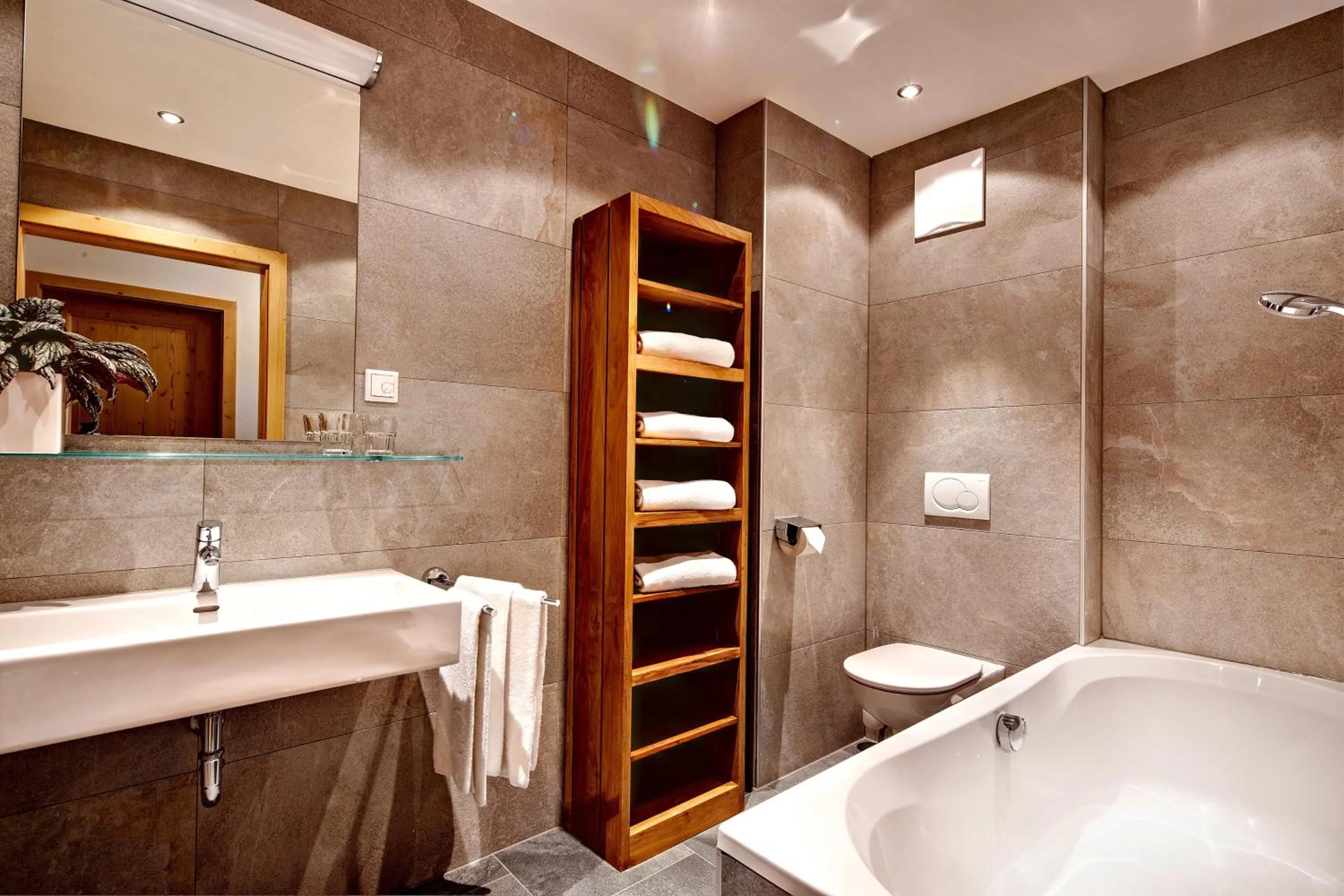 Shower in Gerlos Mountain Estate