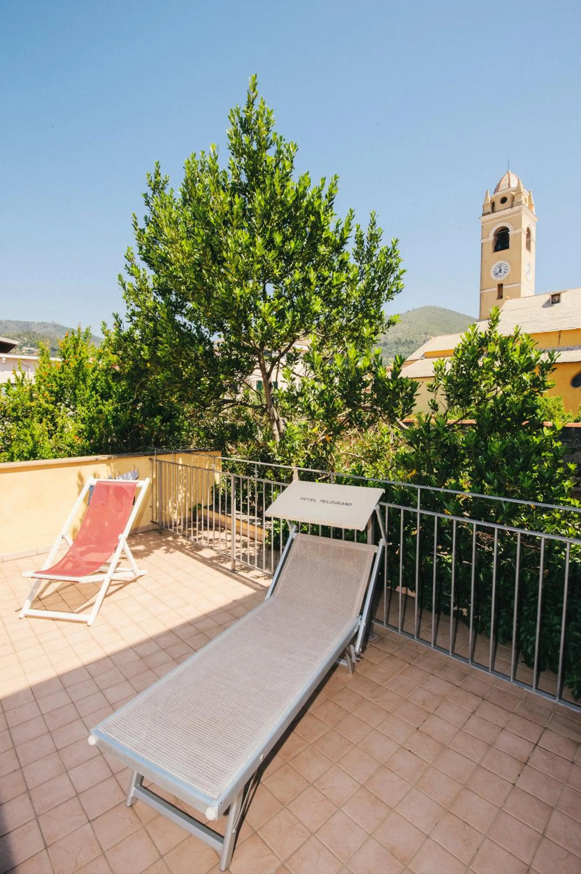 Solarium in Hotel Melograno