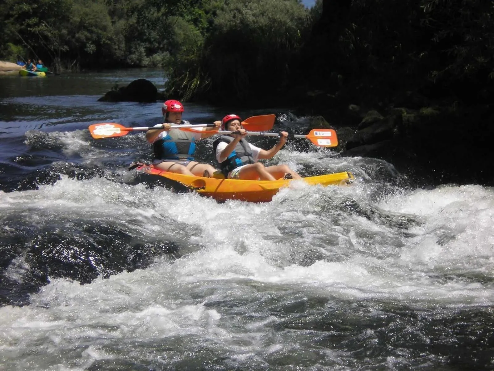 Canoeing in Troia Hotel