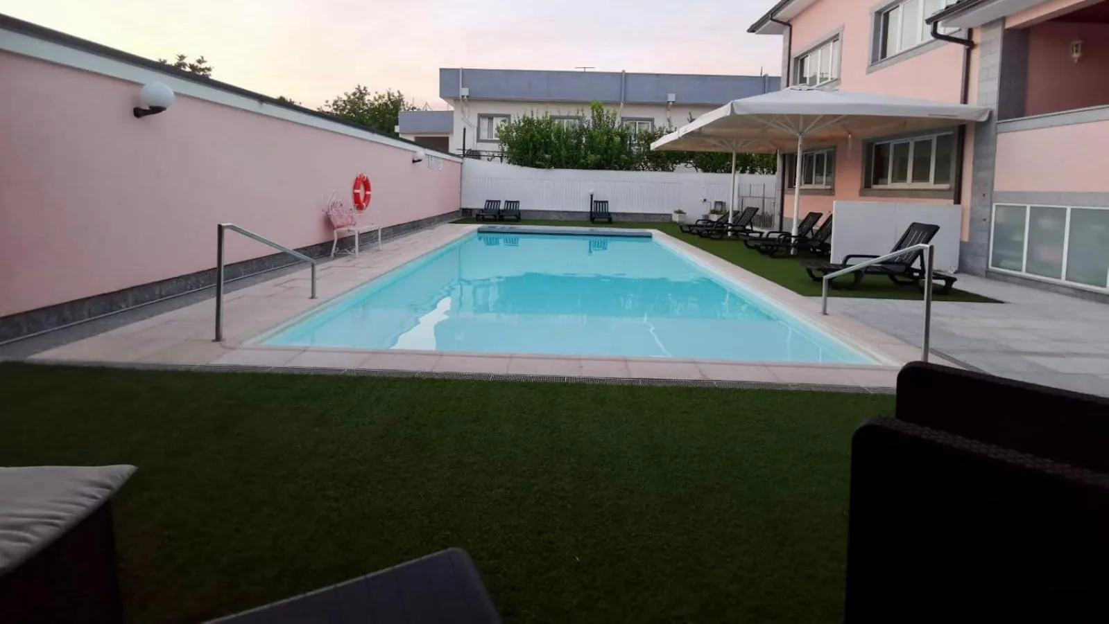 Swimming pool in Troia Hotel