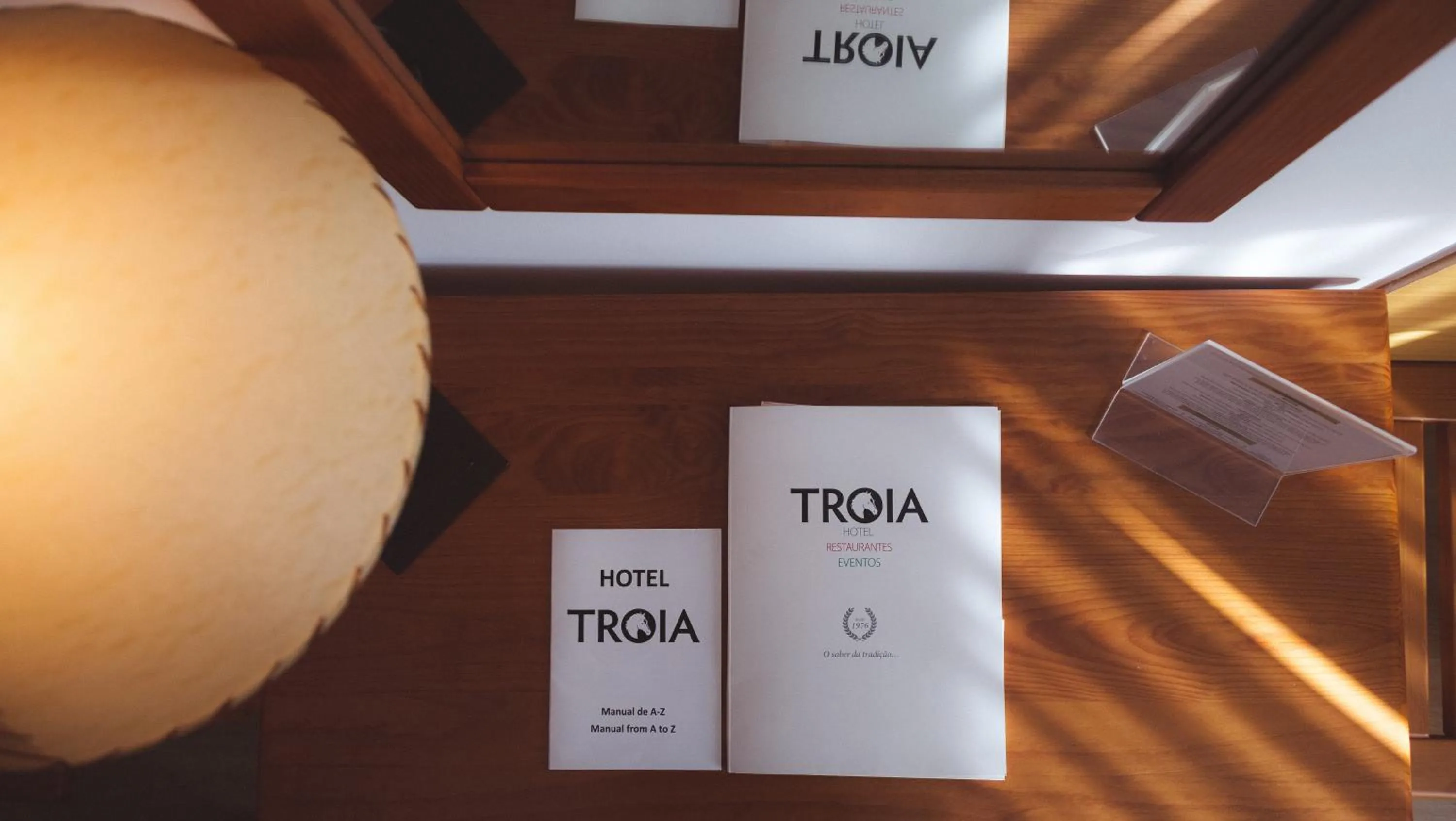 Decorative detail in Troia Hotel
