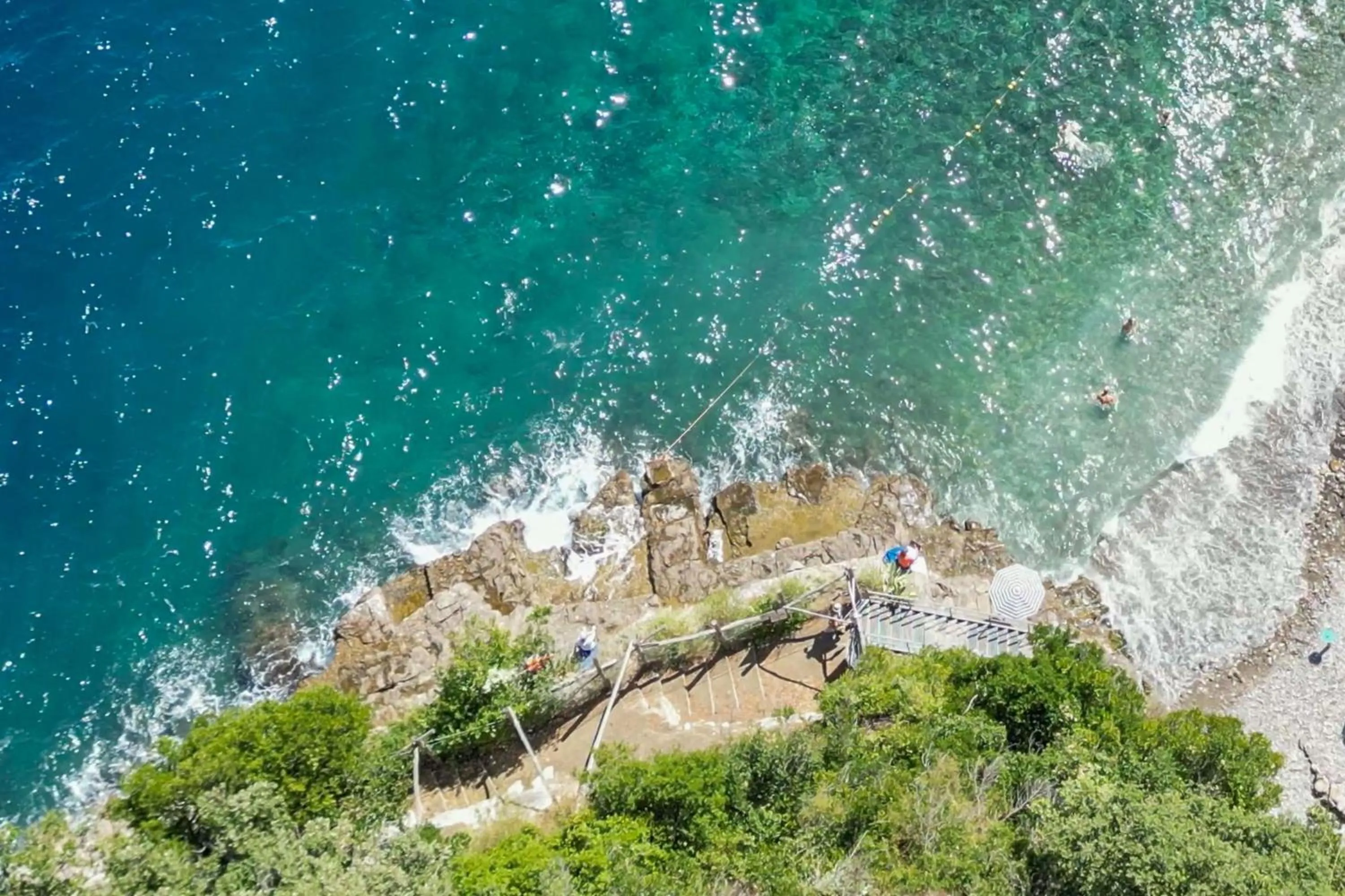 Bird's eye view in Hostel & Glamping Santa Fortunata