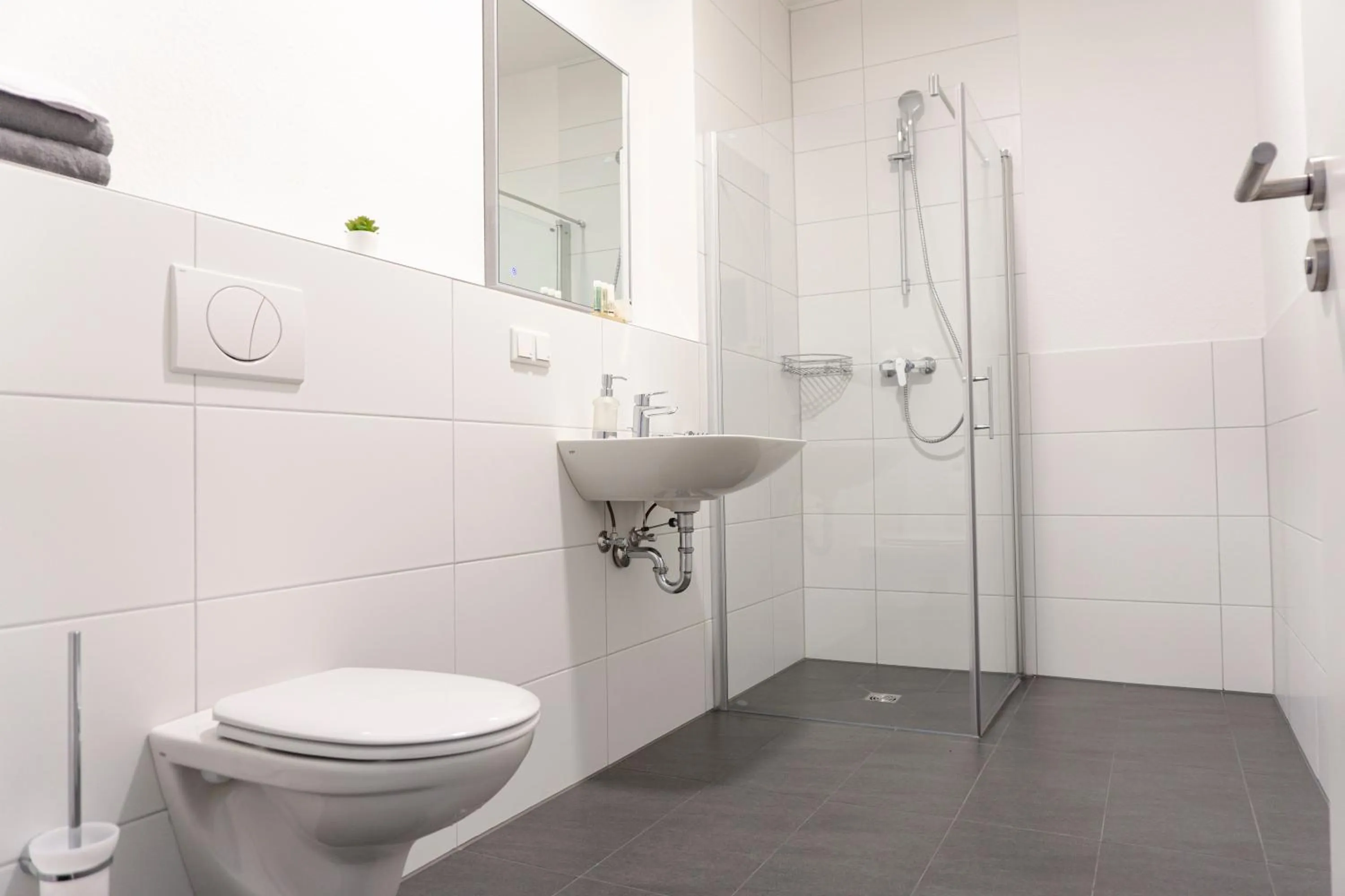 Bathroom in Boardinghouse Living28 Kaarst