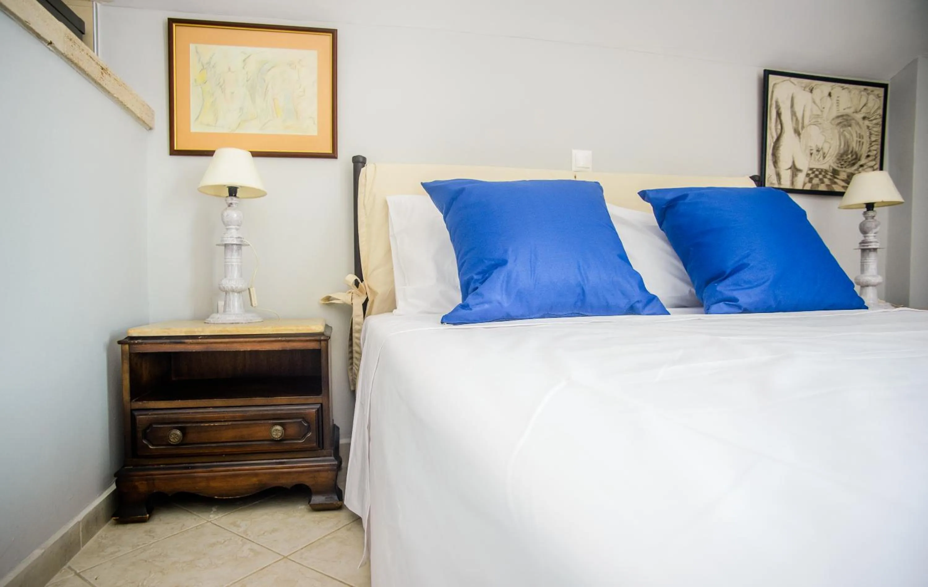 Bed in Xenia Ionis luxury apartments