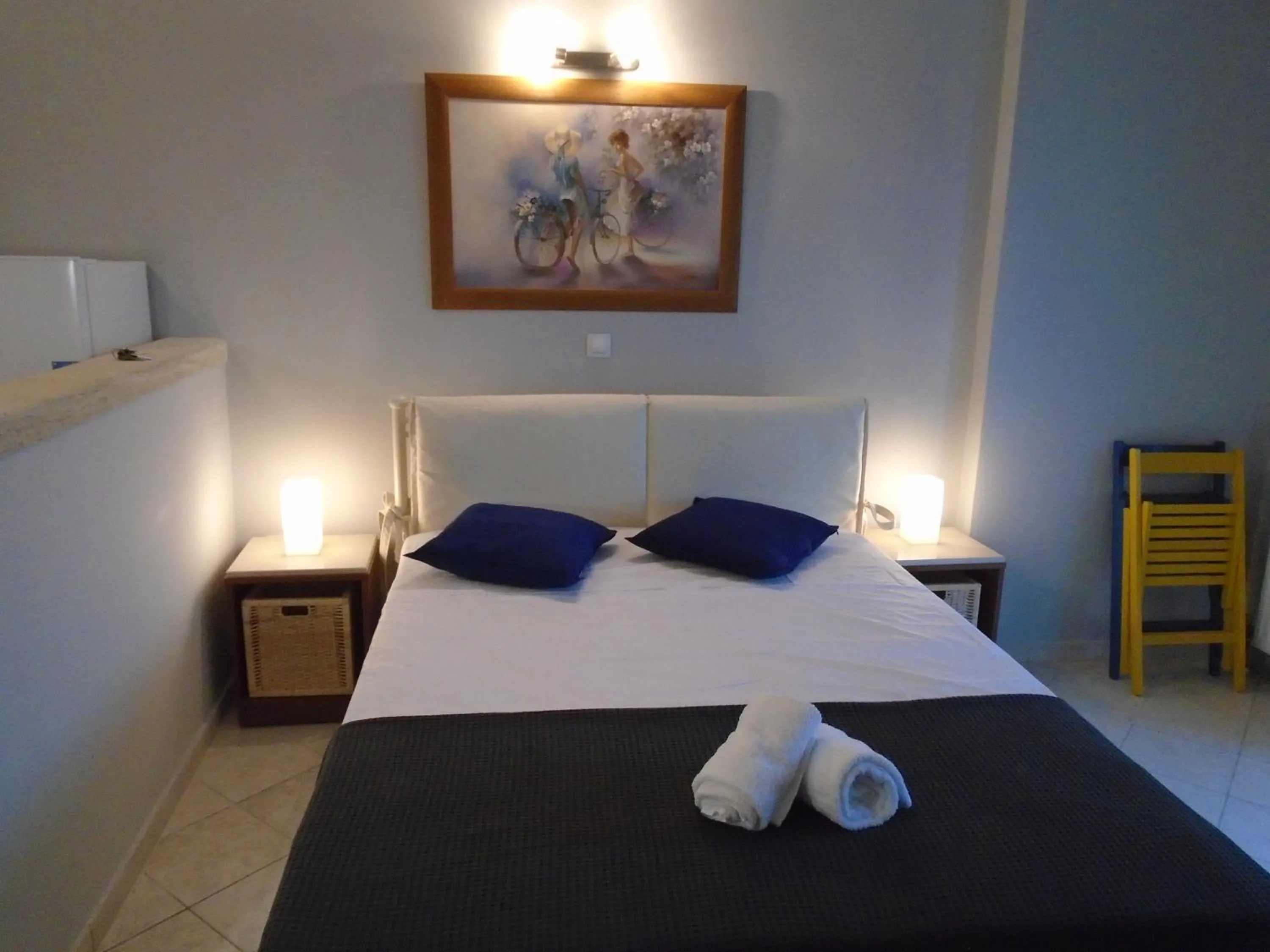 Bed in Xenia Ionis luxury apartments