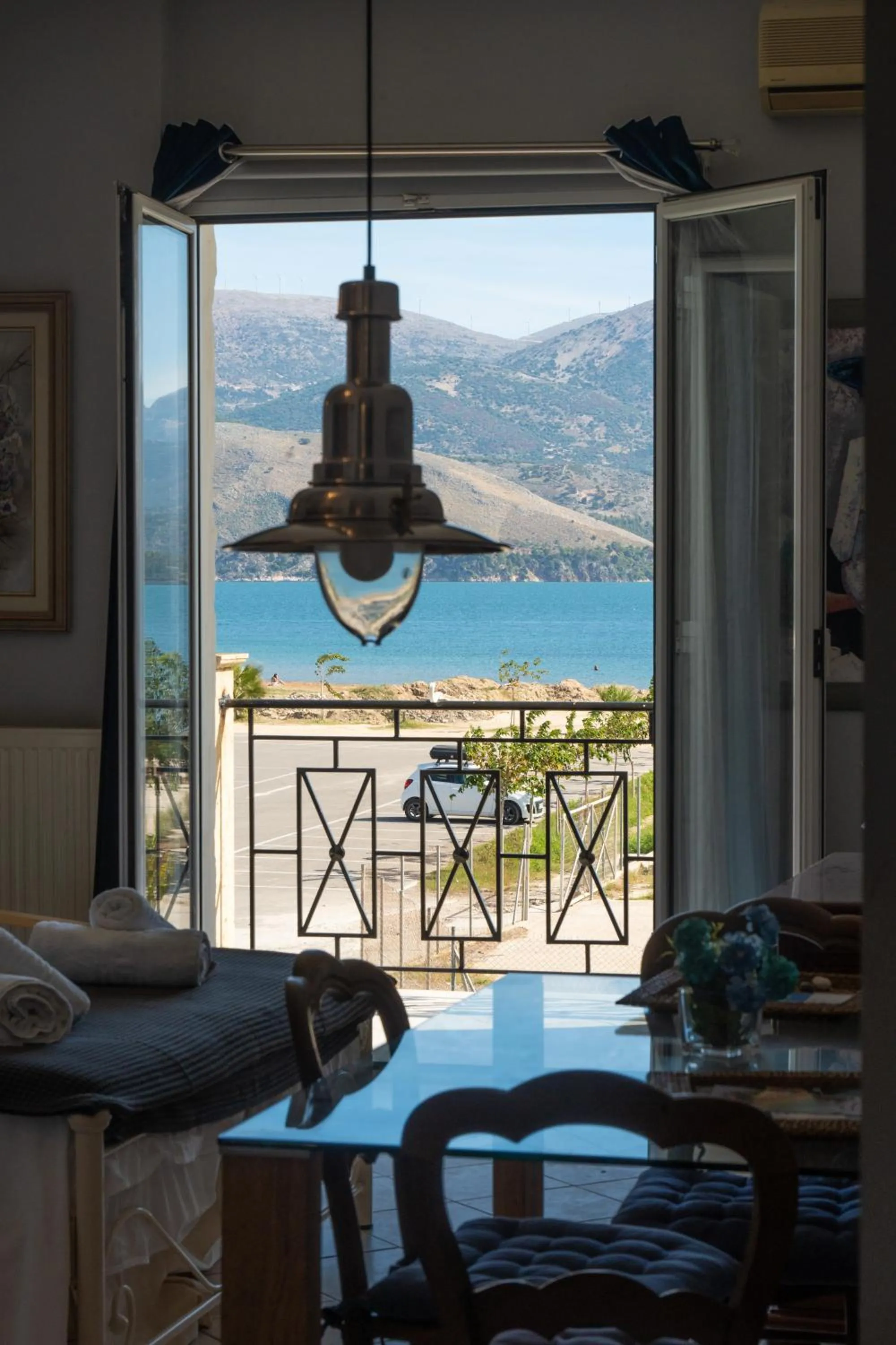 Sea view in Xenia Ionis luxury apartments