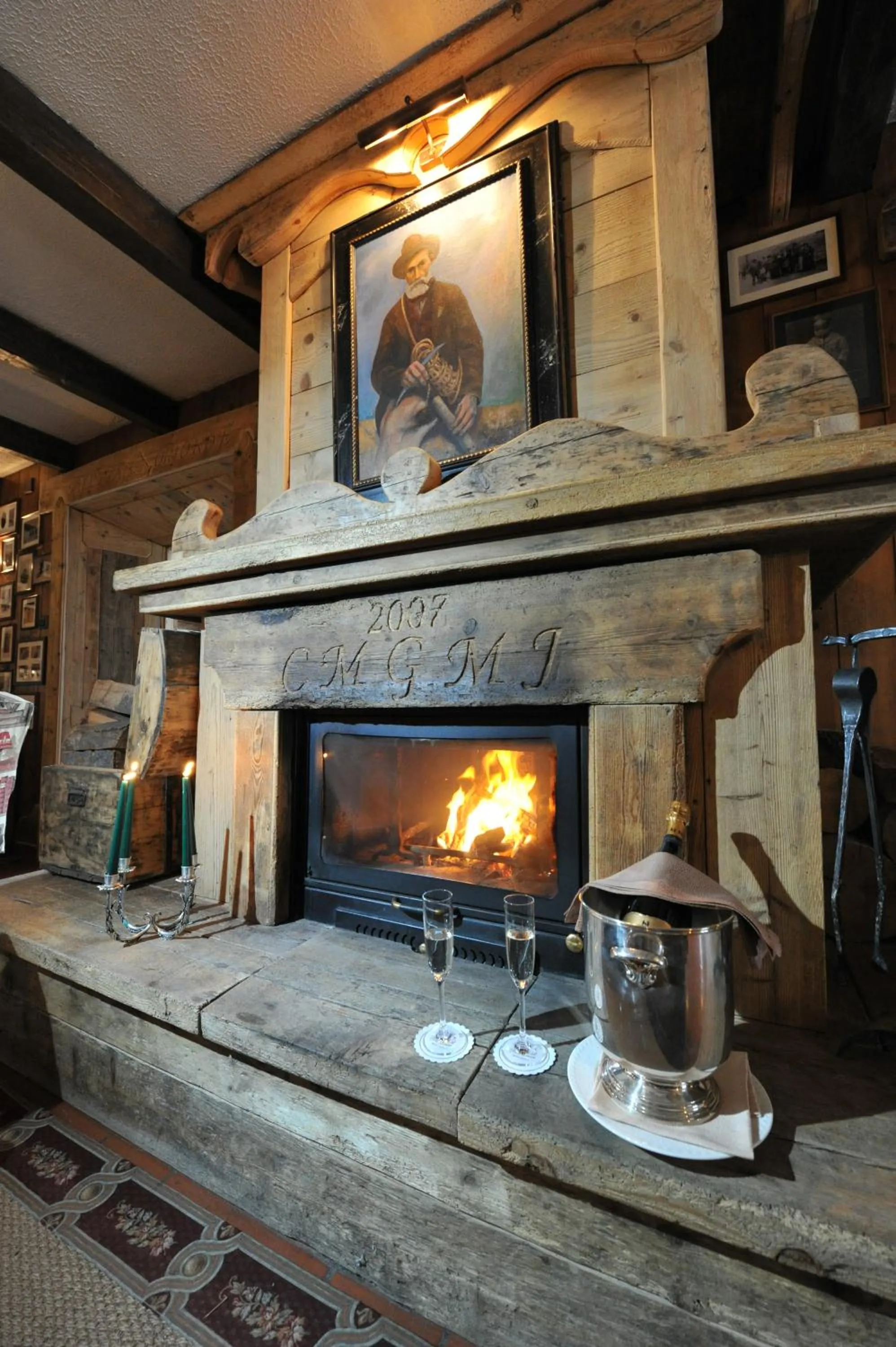 Living room in Hotel Bucaneve