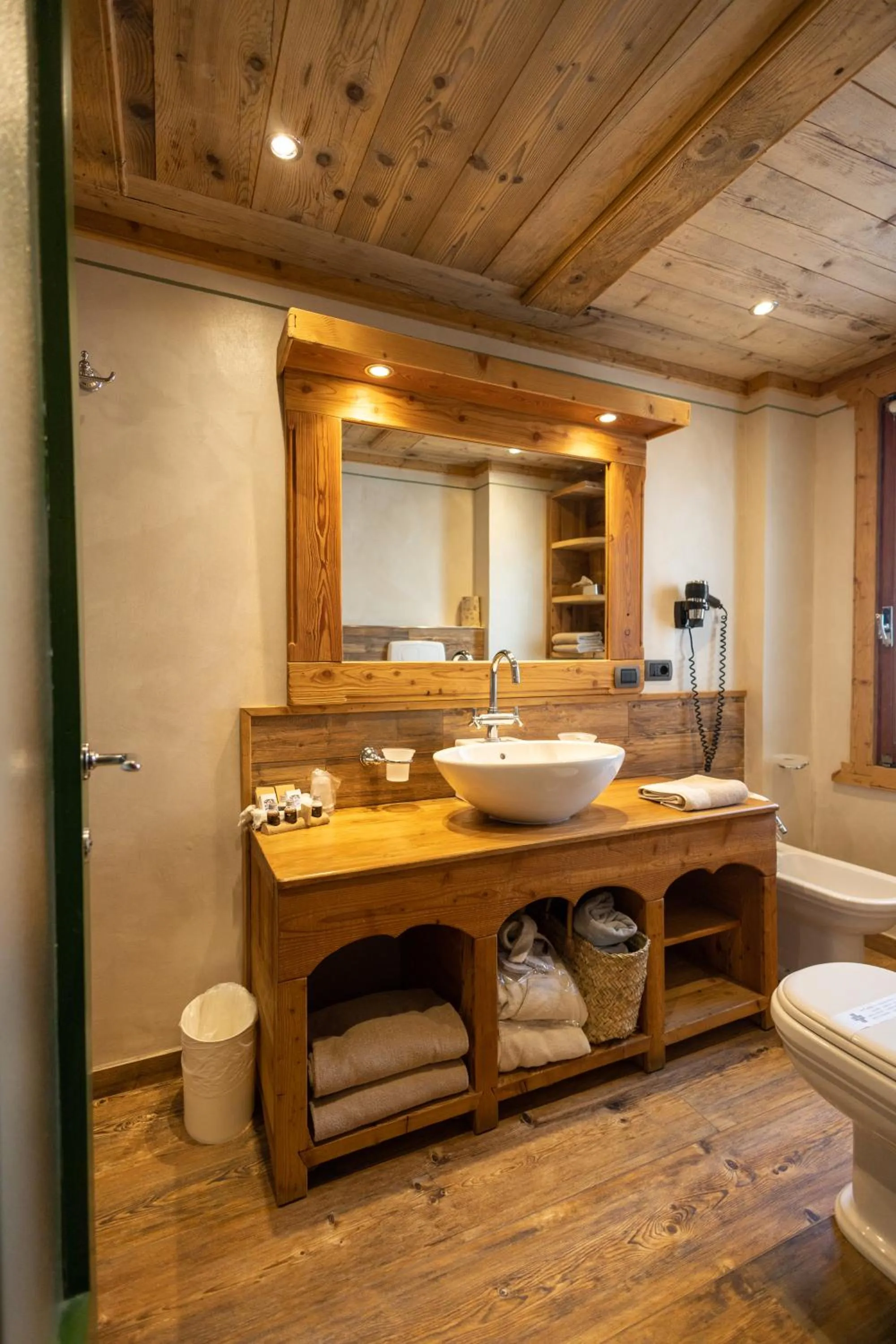 Bathroom in Hotel Bucaneve