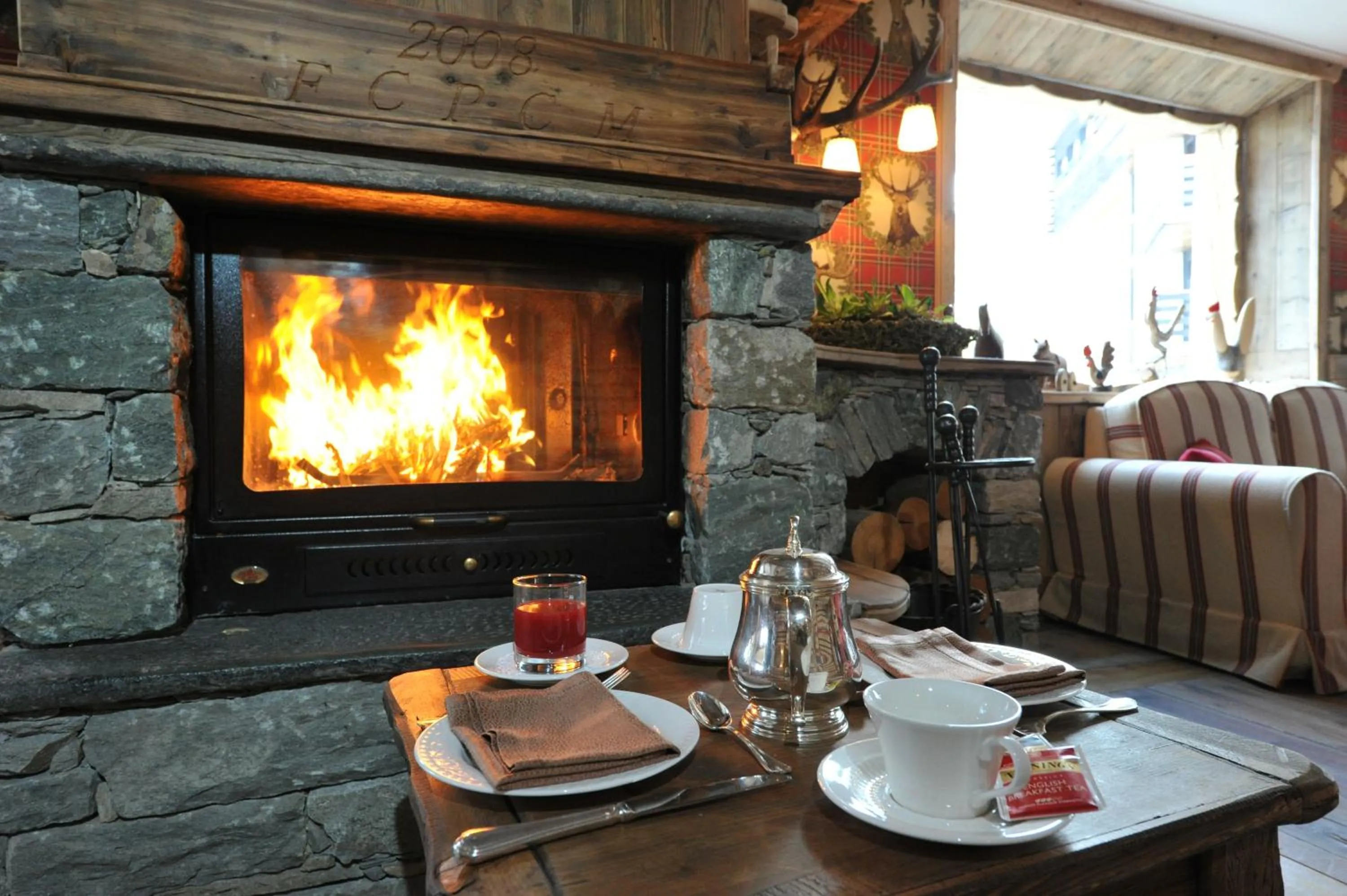 Living room in Hotel Bucaneve
