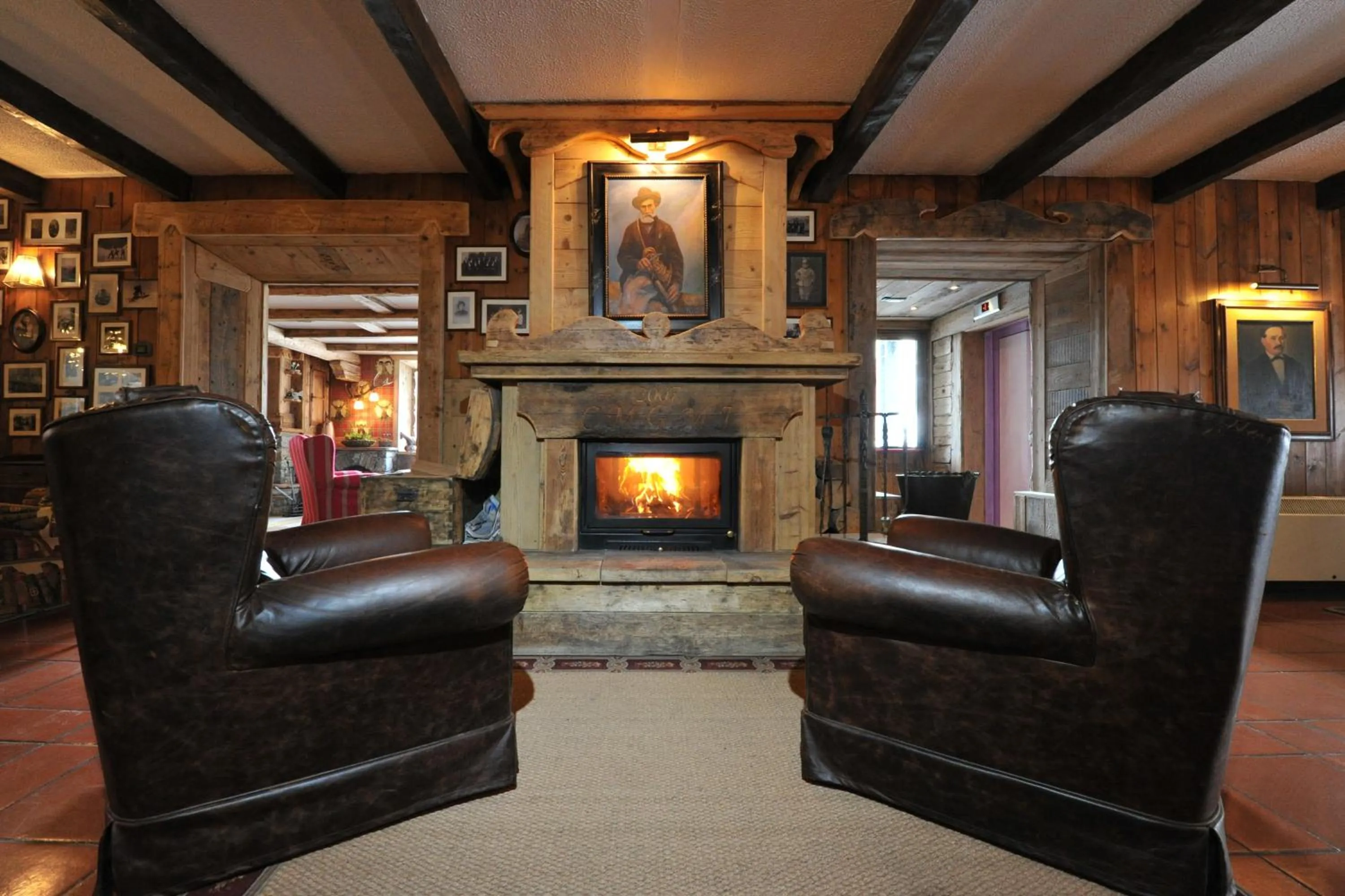 Living room in Hotel Bucaneve