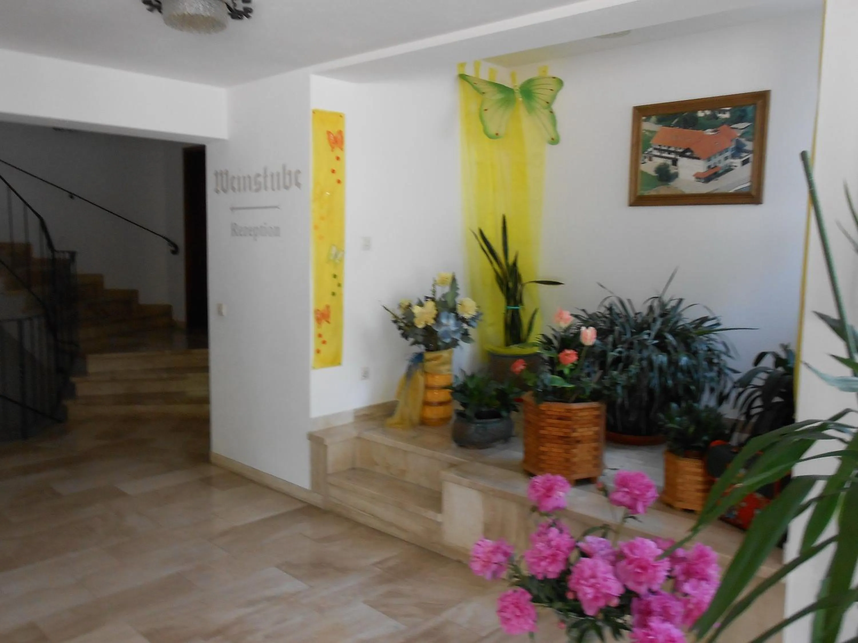 Lobby or reception in Pension Weinhaus Unger