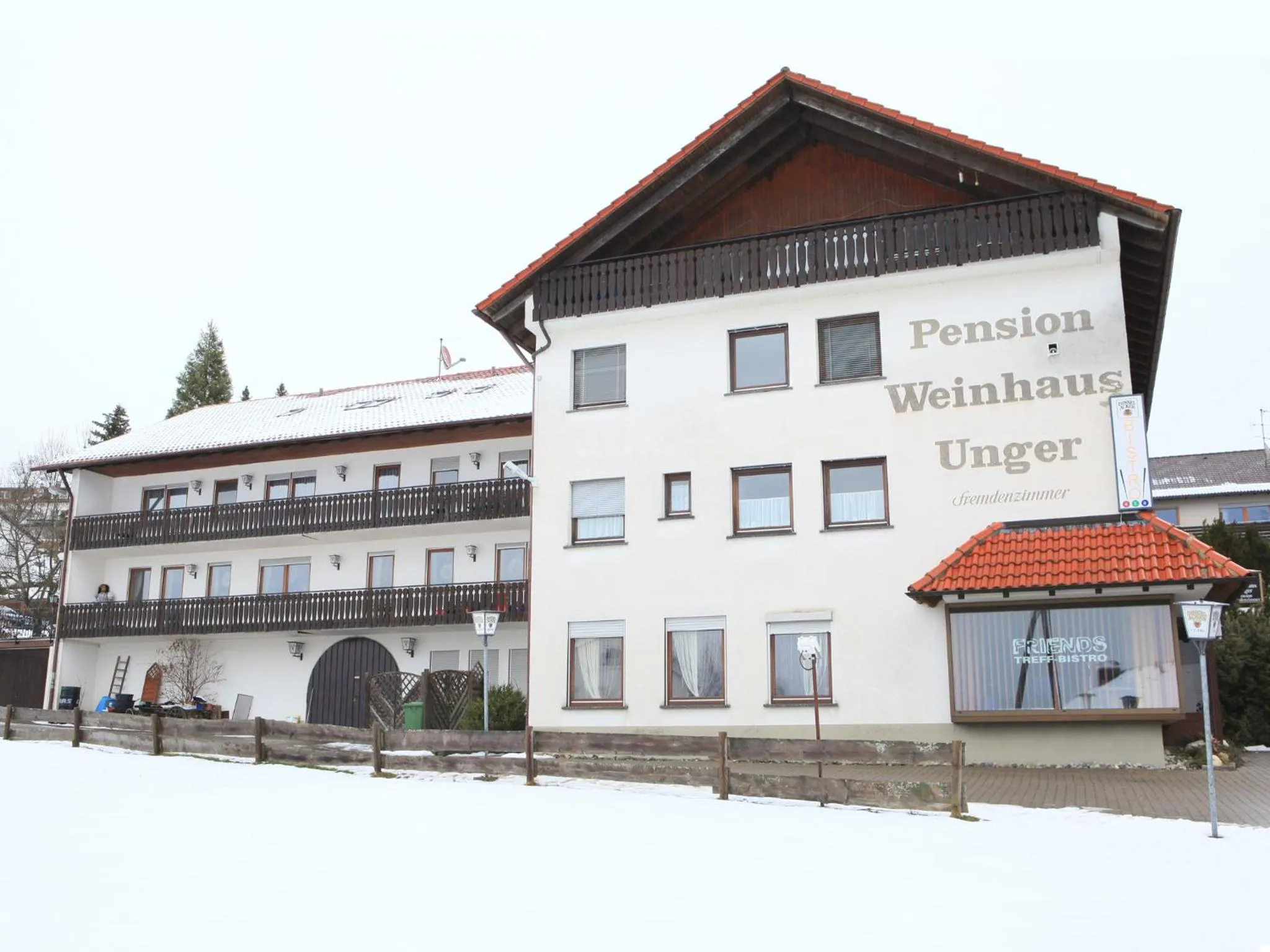 Facade/entrance in Pension Weinhaus Unger