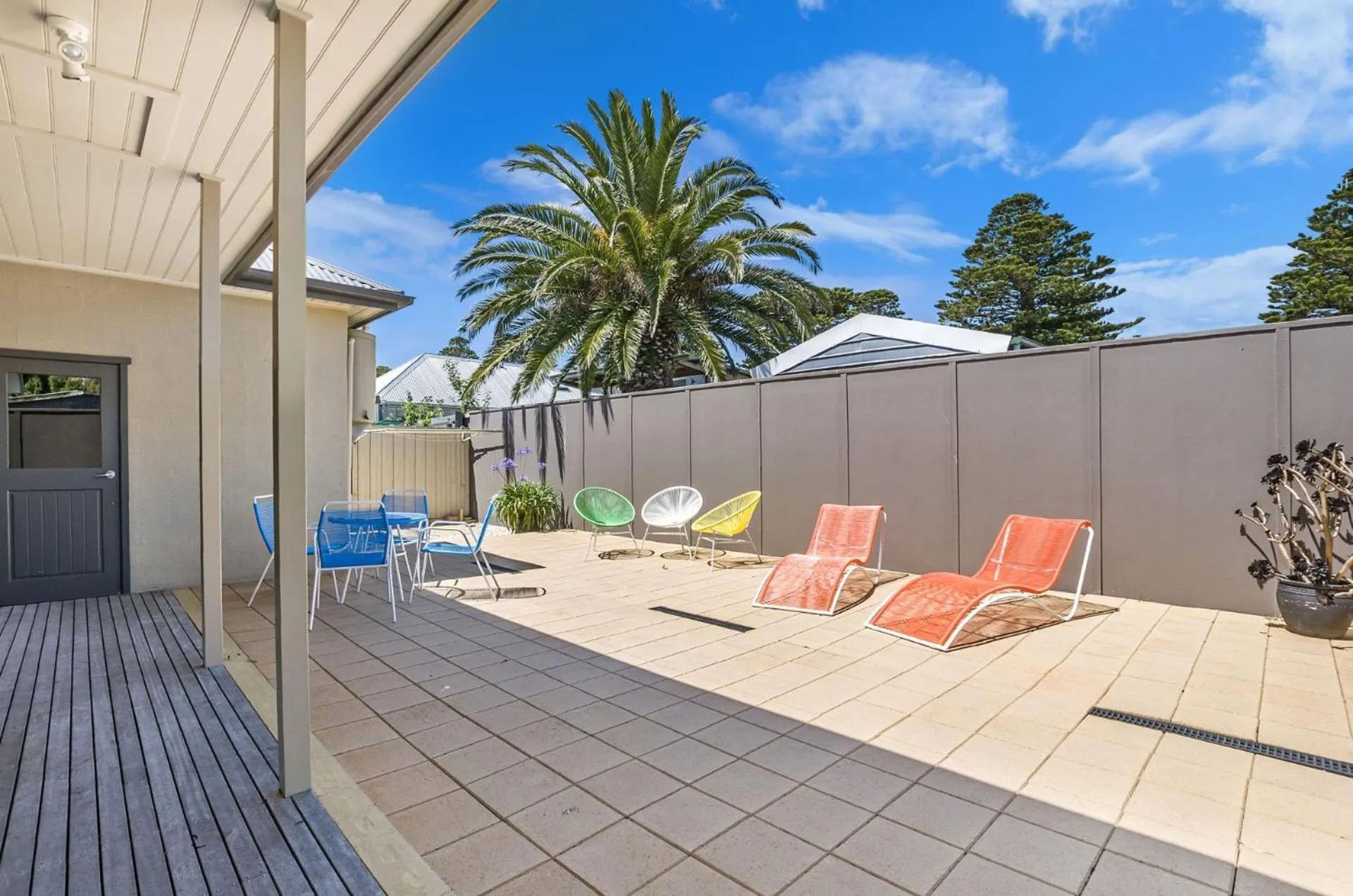 Patio in Linsdale