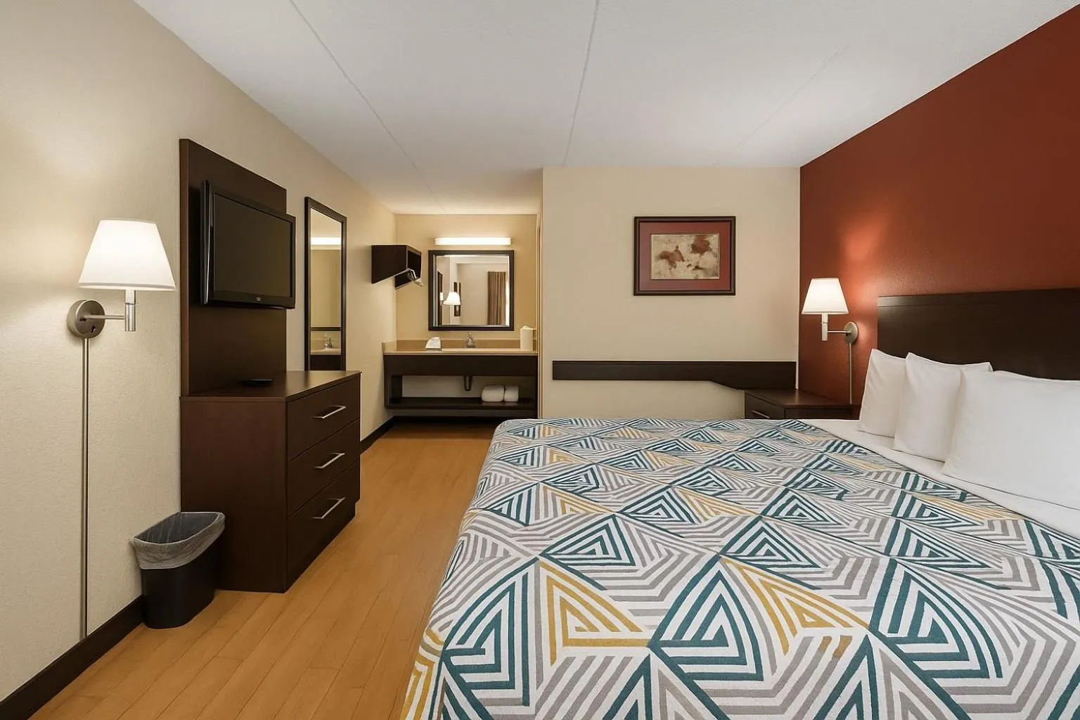 Bed in Motel 6 Smyrna, GA