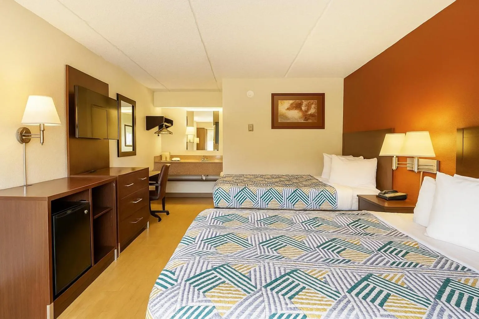 Bed in Motel 6 Smyrna, GA