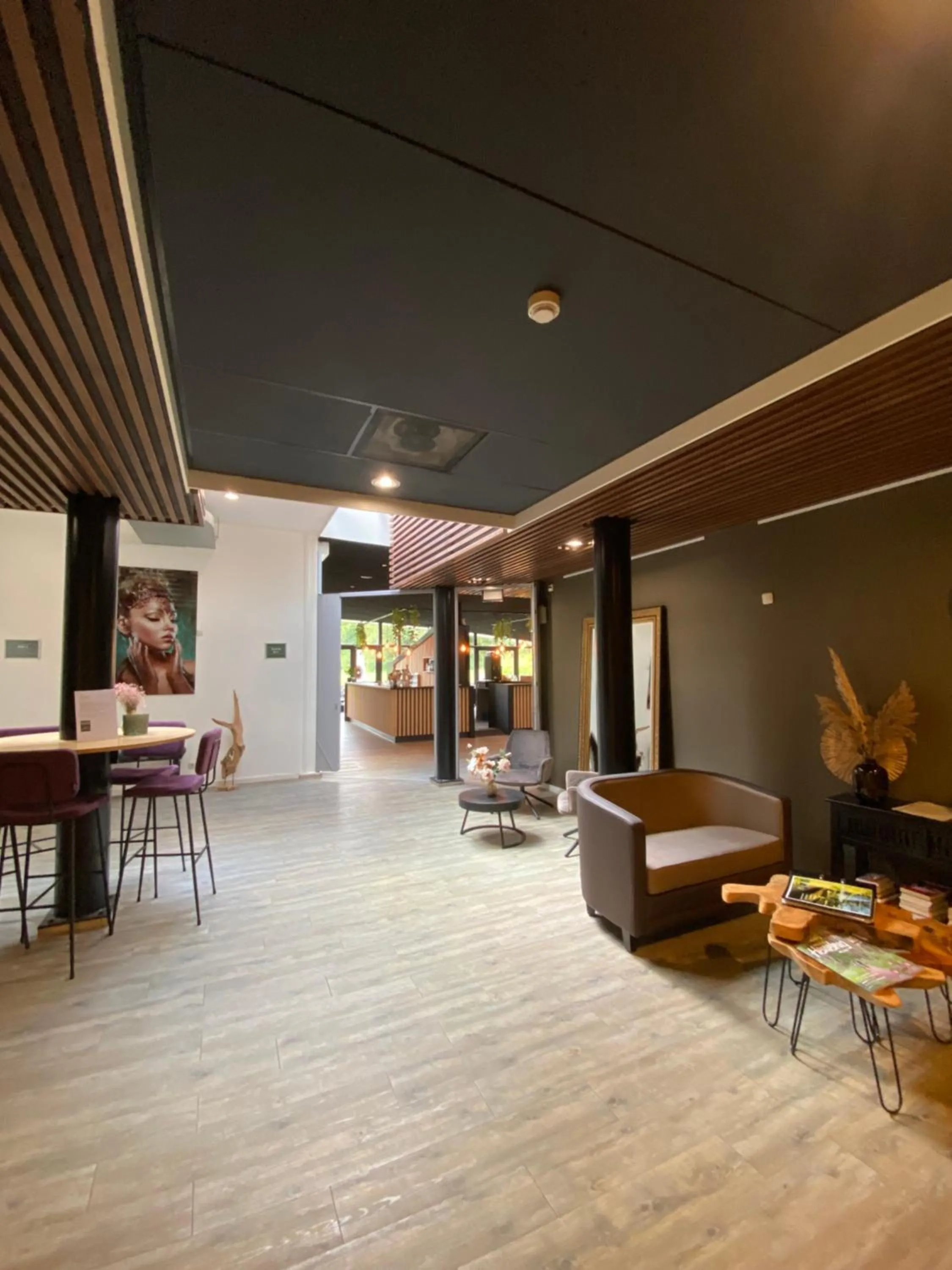 Lobby or reception in Boshotel Overberg