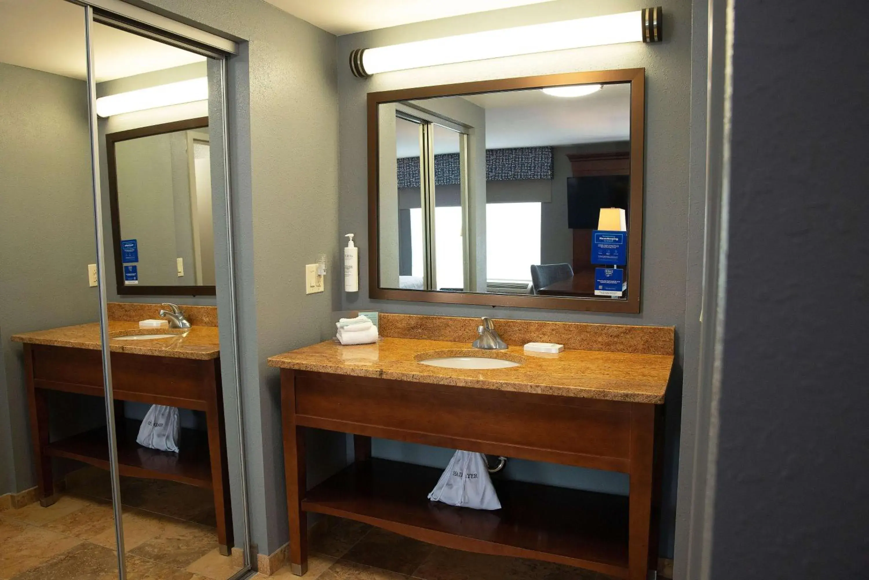 Bathroom in Hampton Inn & Suites Jacksonville Bathroom in Hampton Inn & Suites Jacksonville