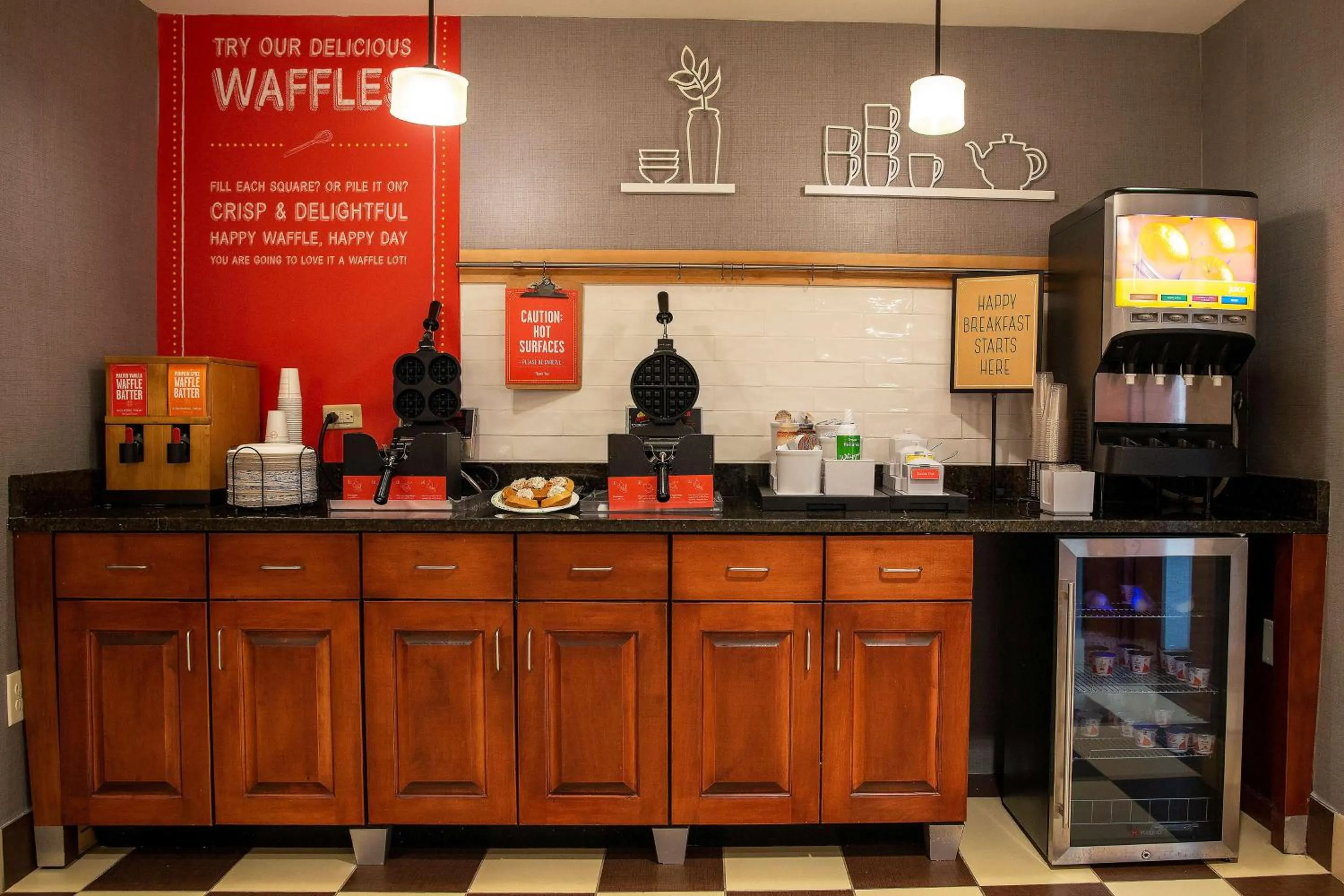 Breakfast in Hampton Inn & Suites Jacksonville