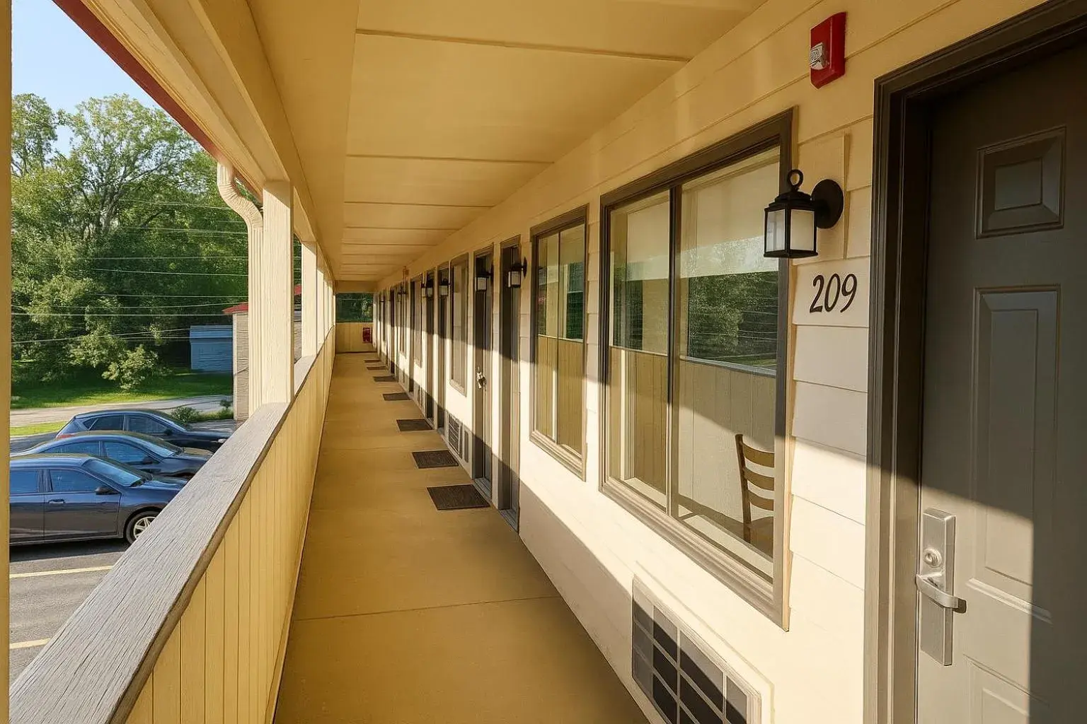 Property building in Paragon Inn Hillsboro Property building in Paragon Inn Hillsboro