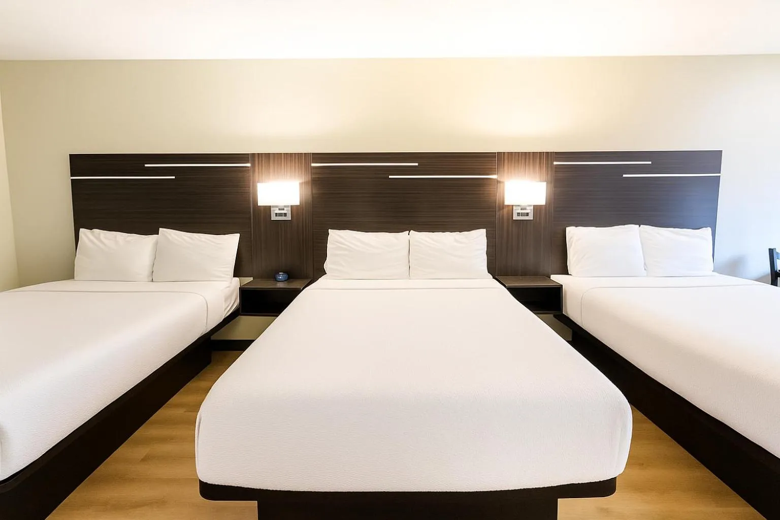 Bed in Paragon Inn Hillsboro