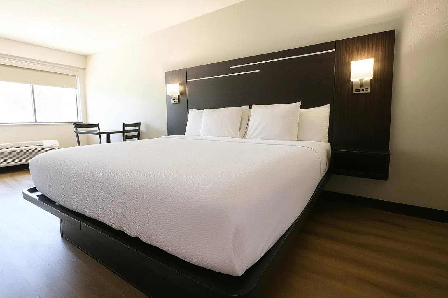 Bed in Paragon Inn Hillsboro