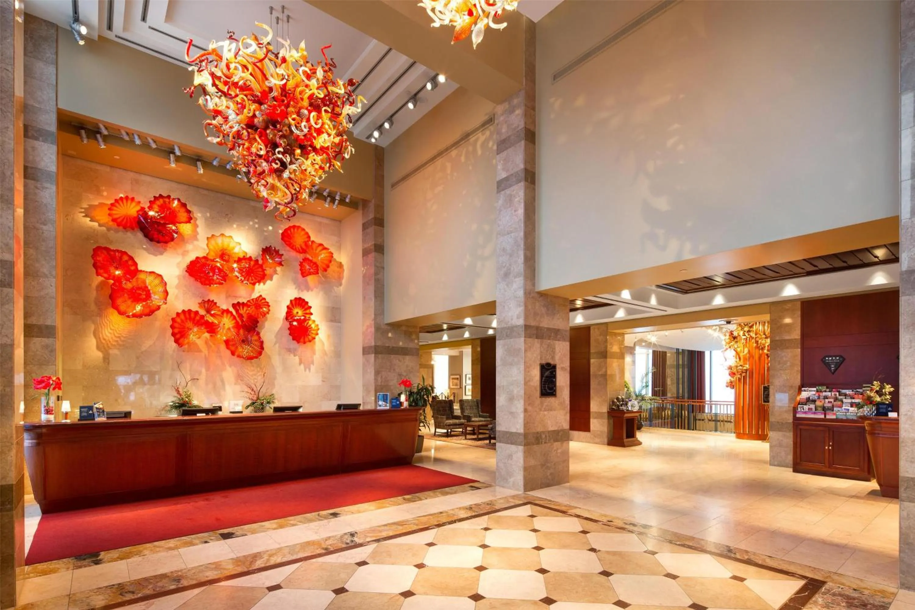 Lobby or reception in Hilton Lac-Leamy
