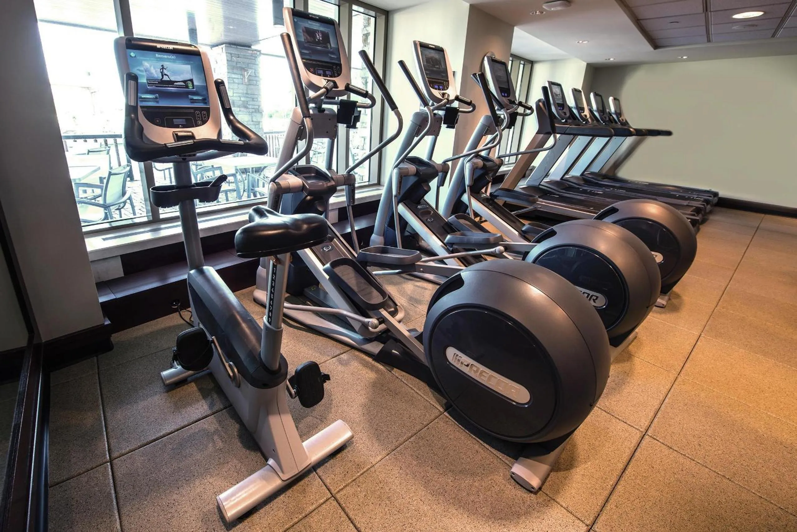 Fitness centre/facilities in Hilton Lac-Leamy