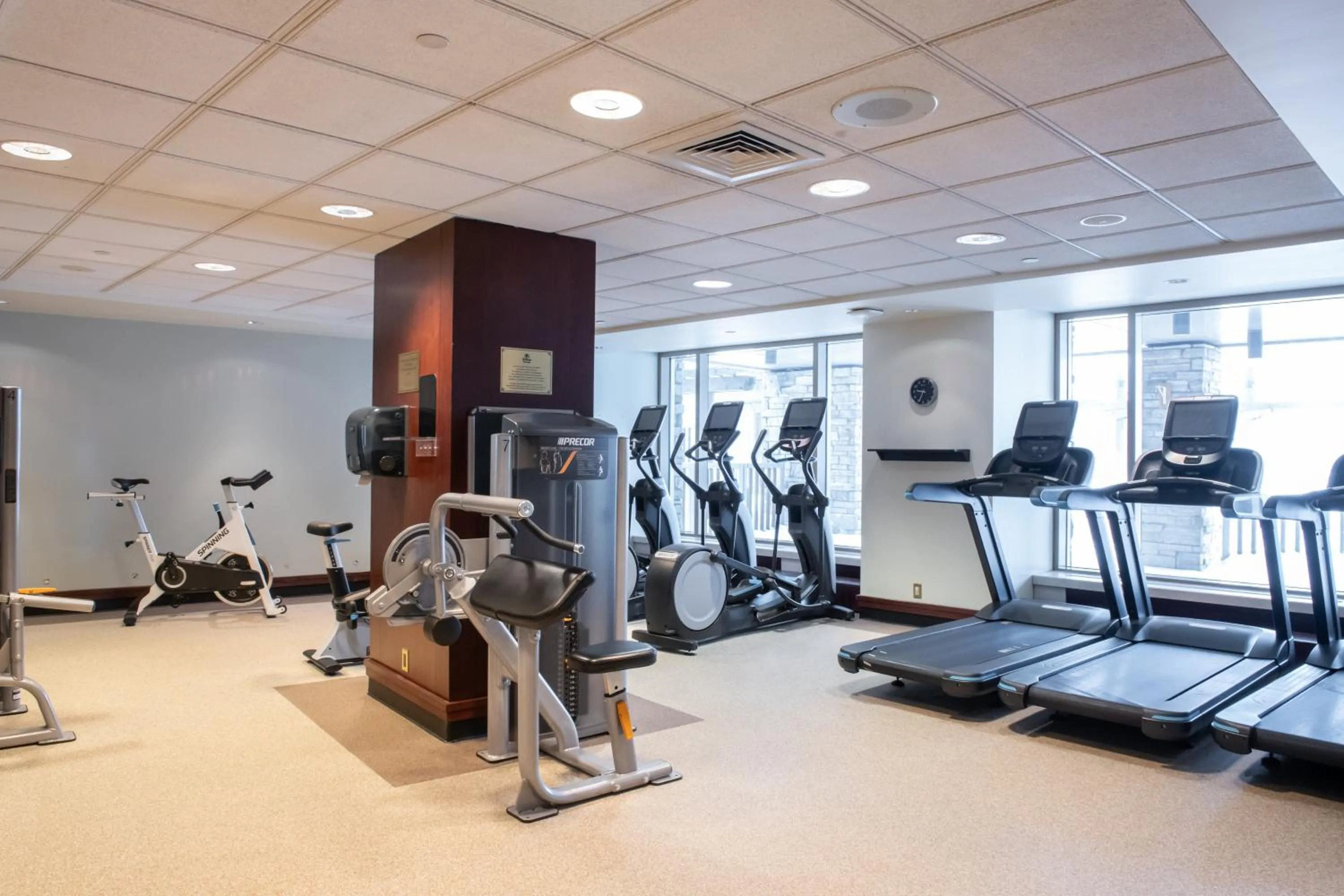 Fitness centre/facilities in Hilton Lac-Leamy