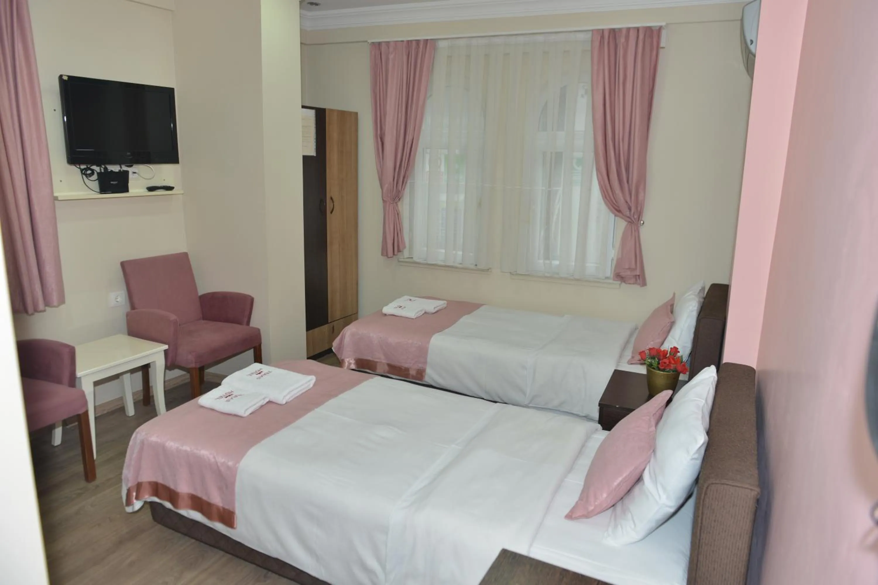 Bed in Teras Hotel Kağıthane