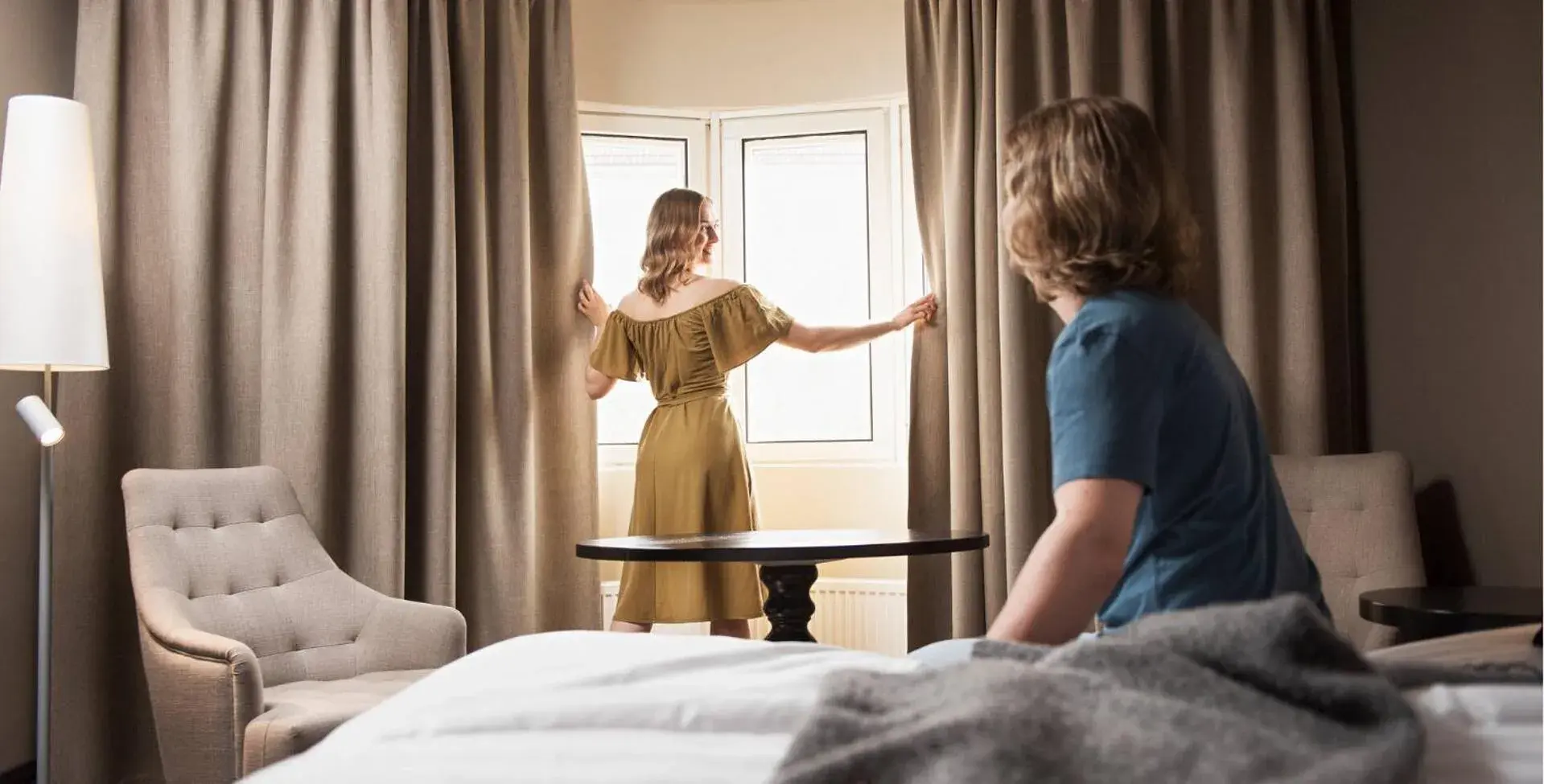 View (from property/room), Bed in Lapland Hotels Tampere View (from property/room), Bed in Lapland Hotels Tampere