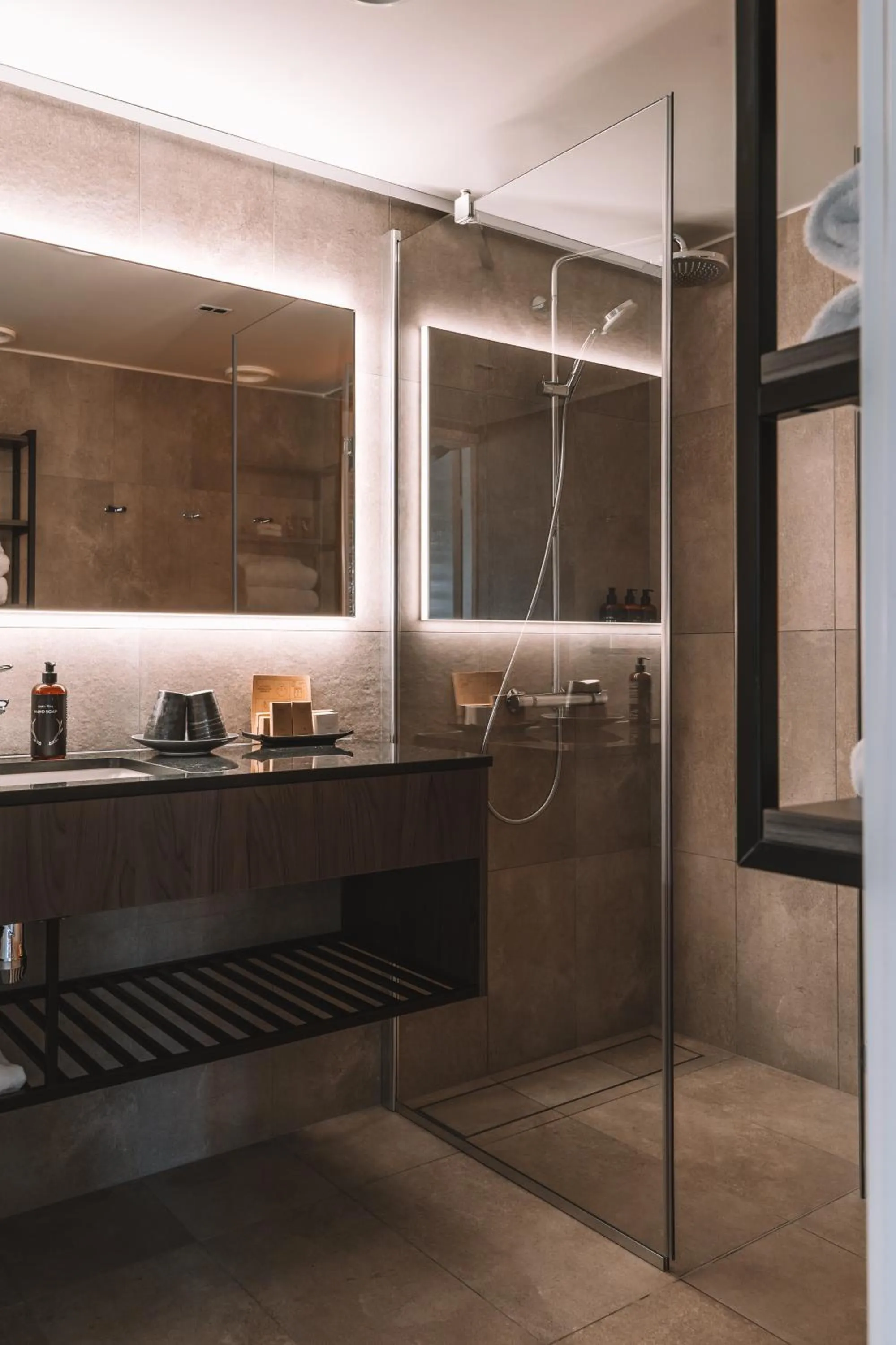 Shower in Lapland Hotels Tampere