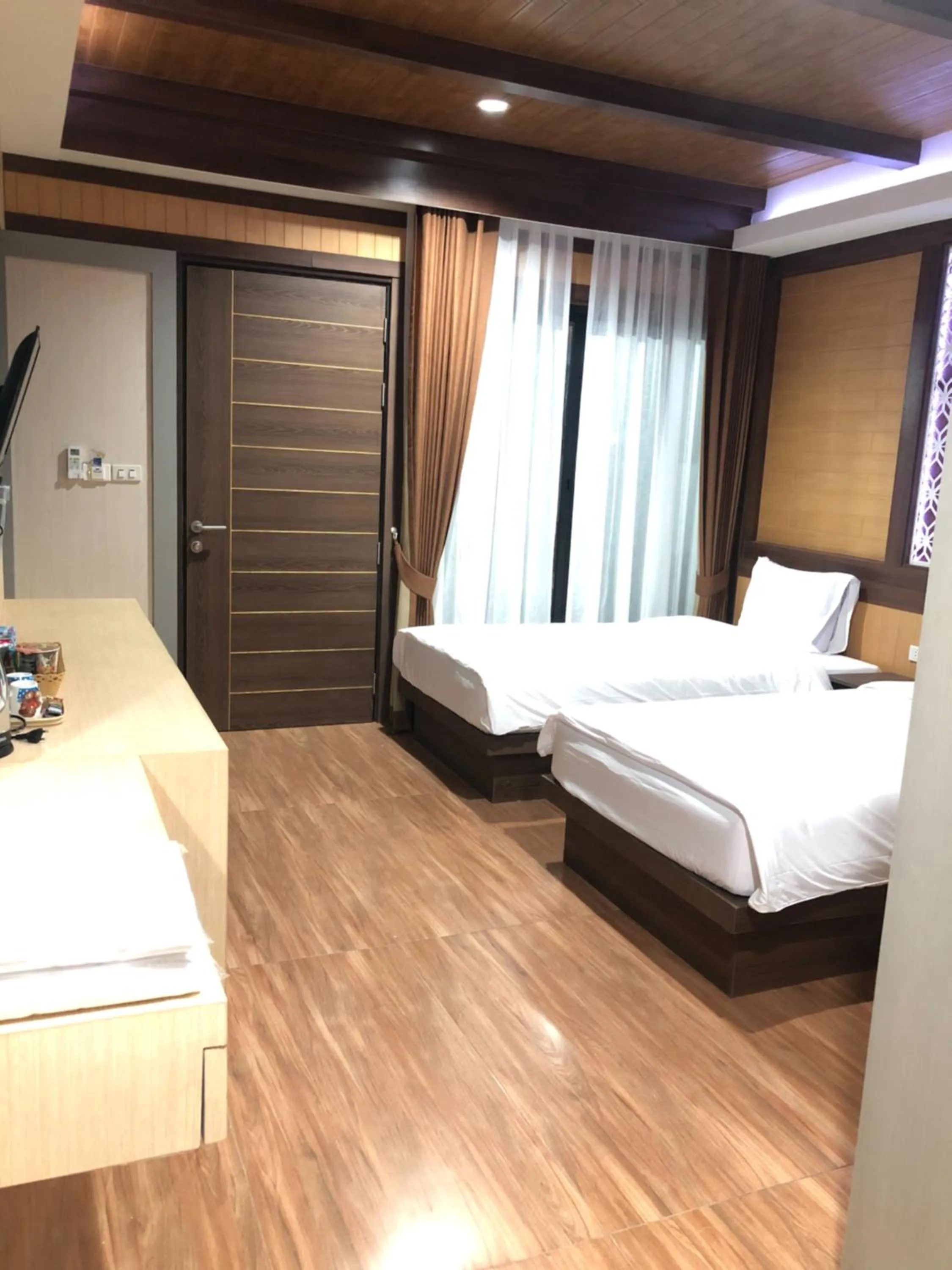 Bed in Thalang resort