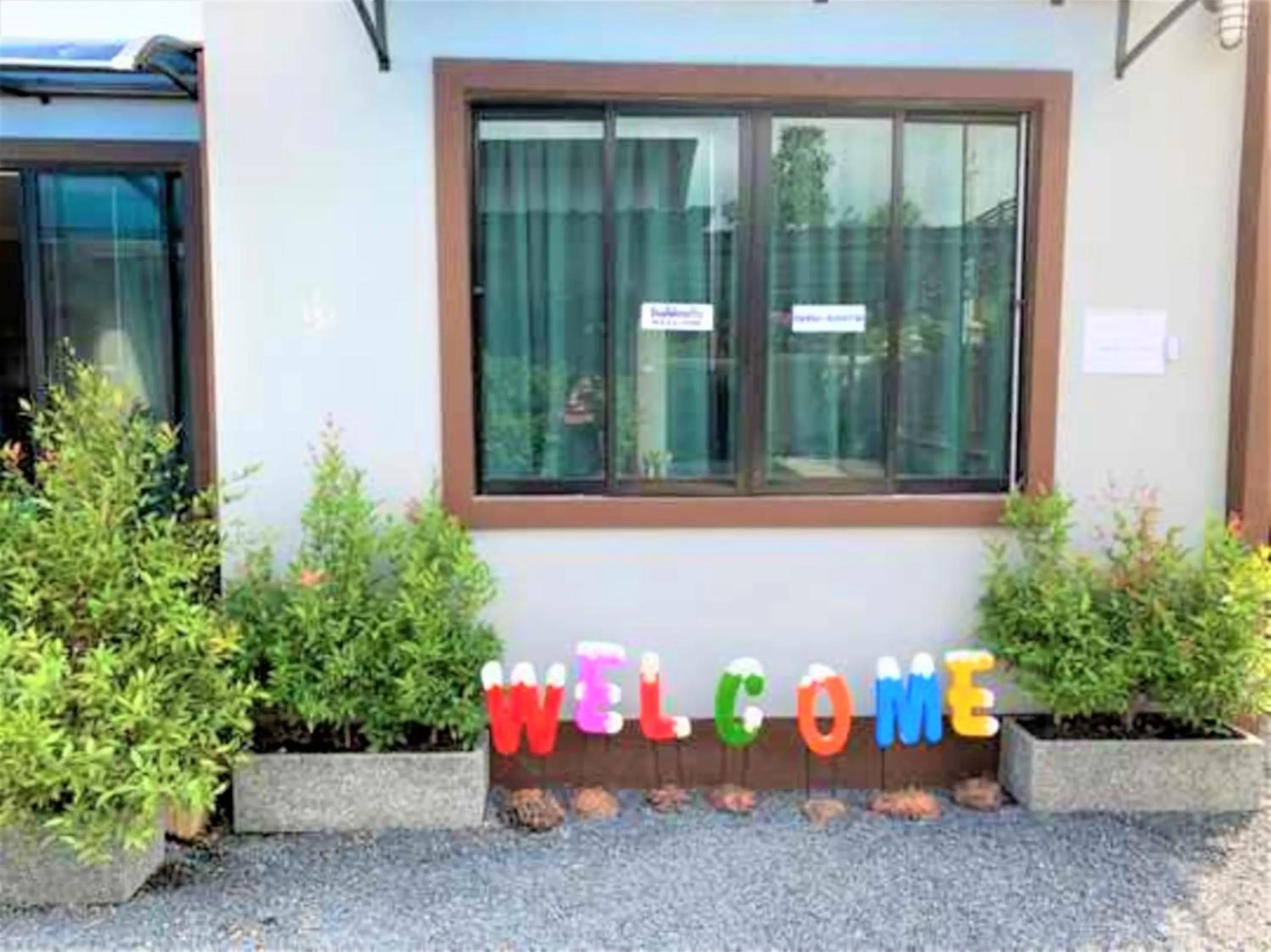 Facade/entrance in Thalang resort
